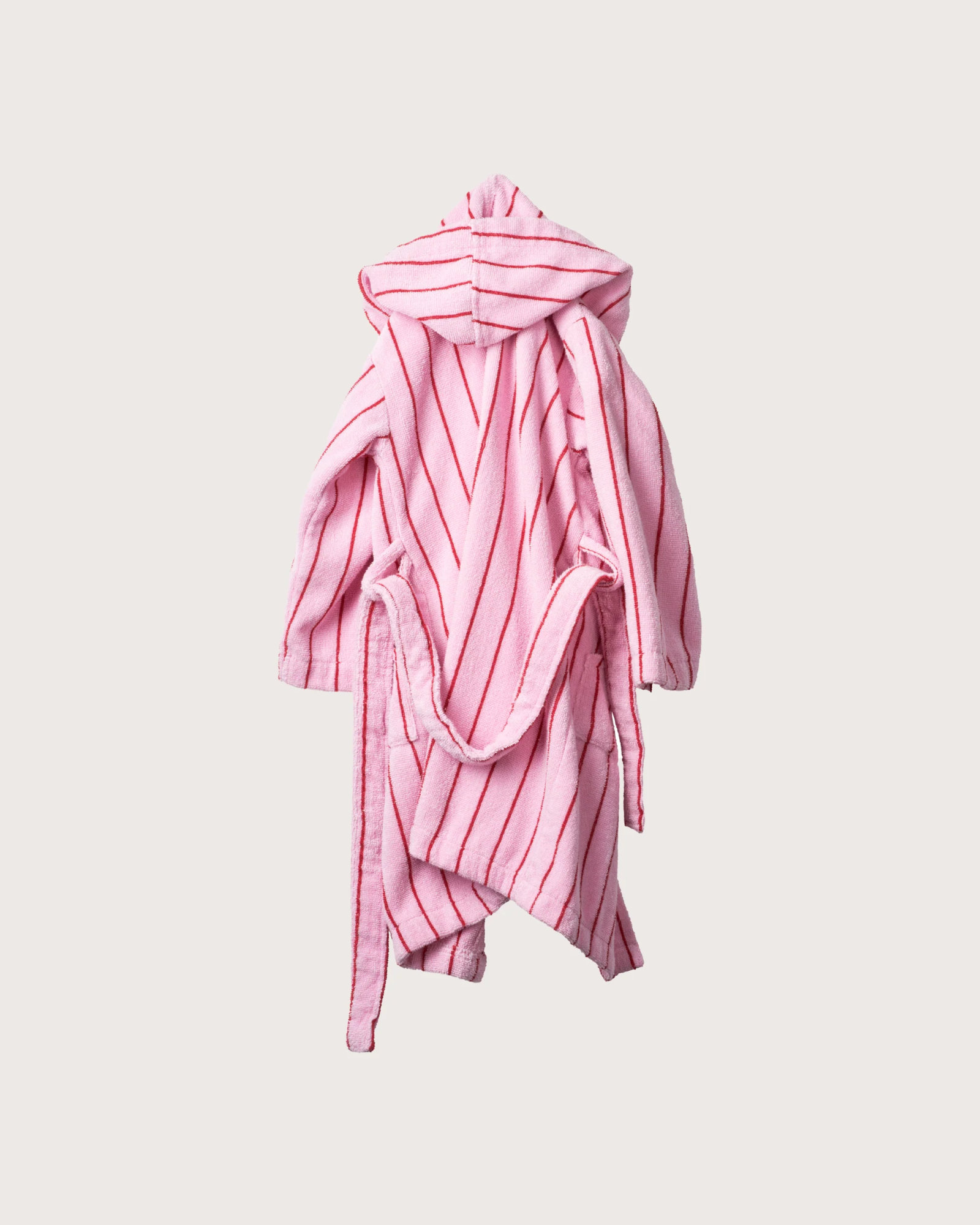 Badjas kids NARAM Baby pink & ski patrol red