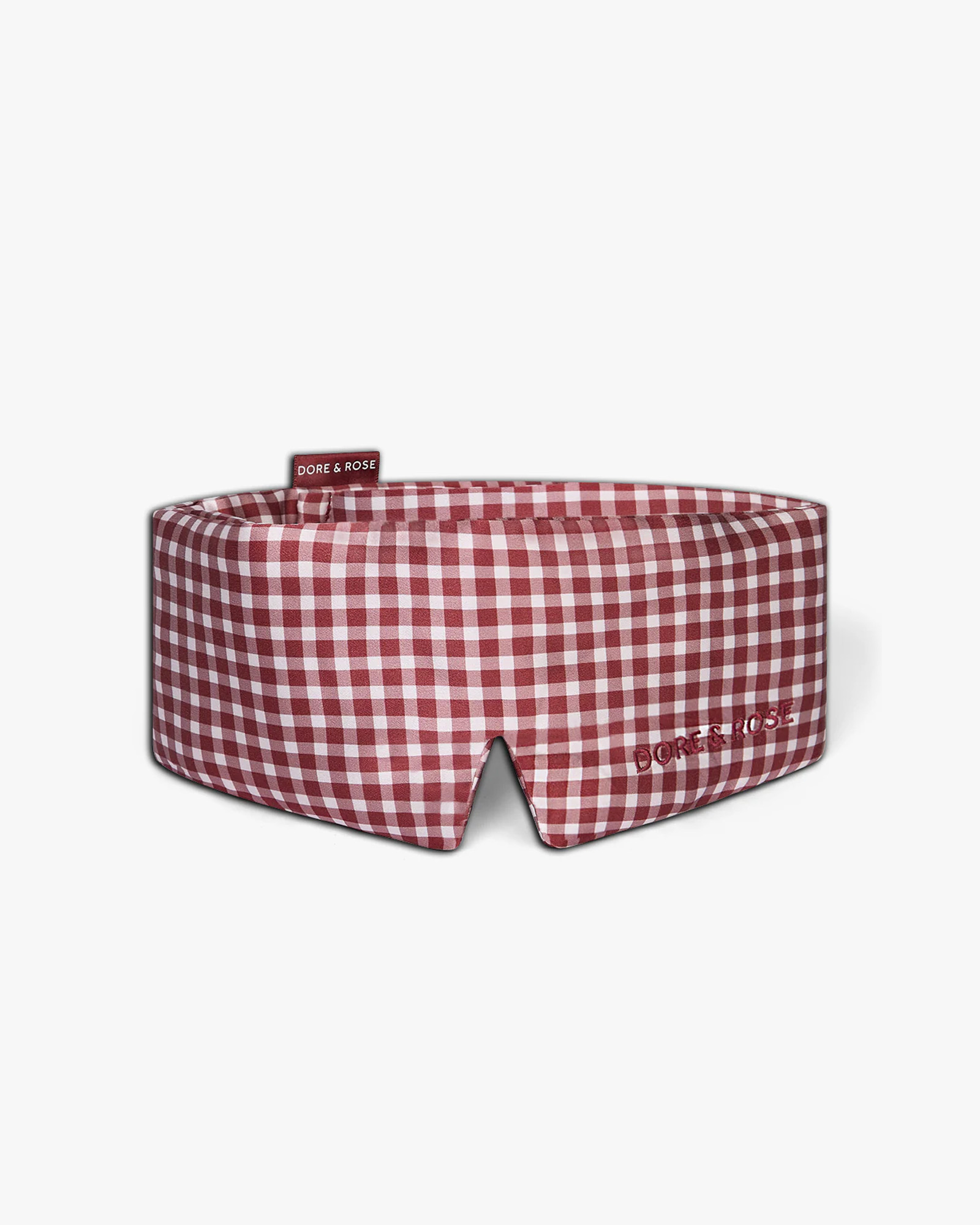 Eye Mask DEEP SLEEP Burgundy vichy