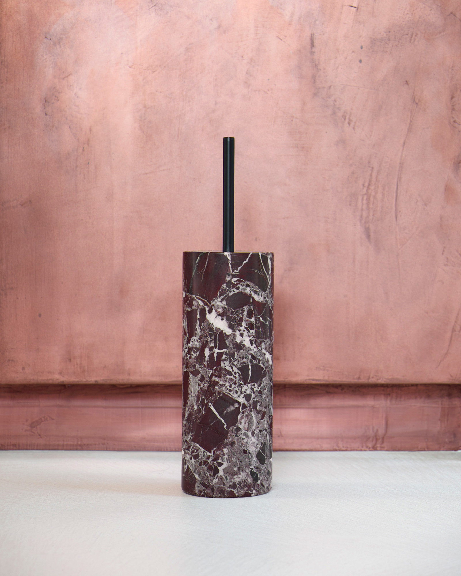 Porte-brosse de toilette MUNDO Rosso