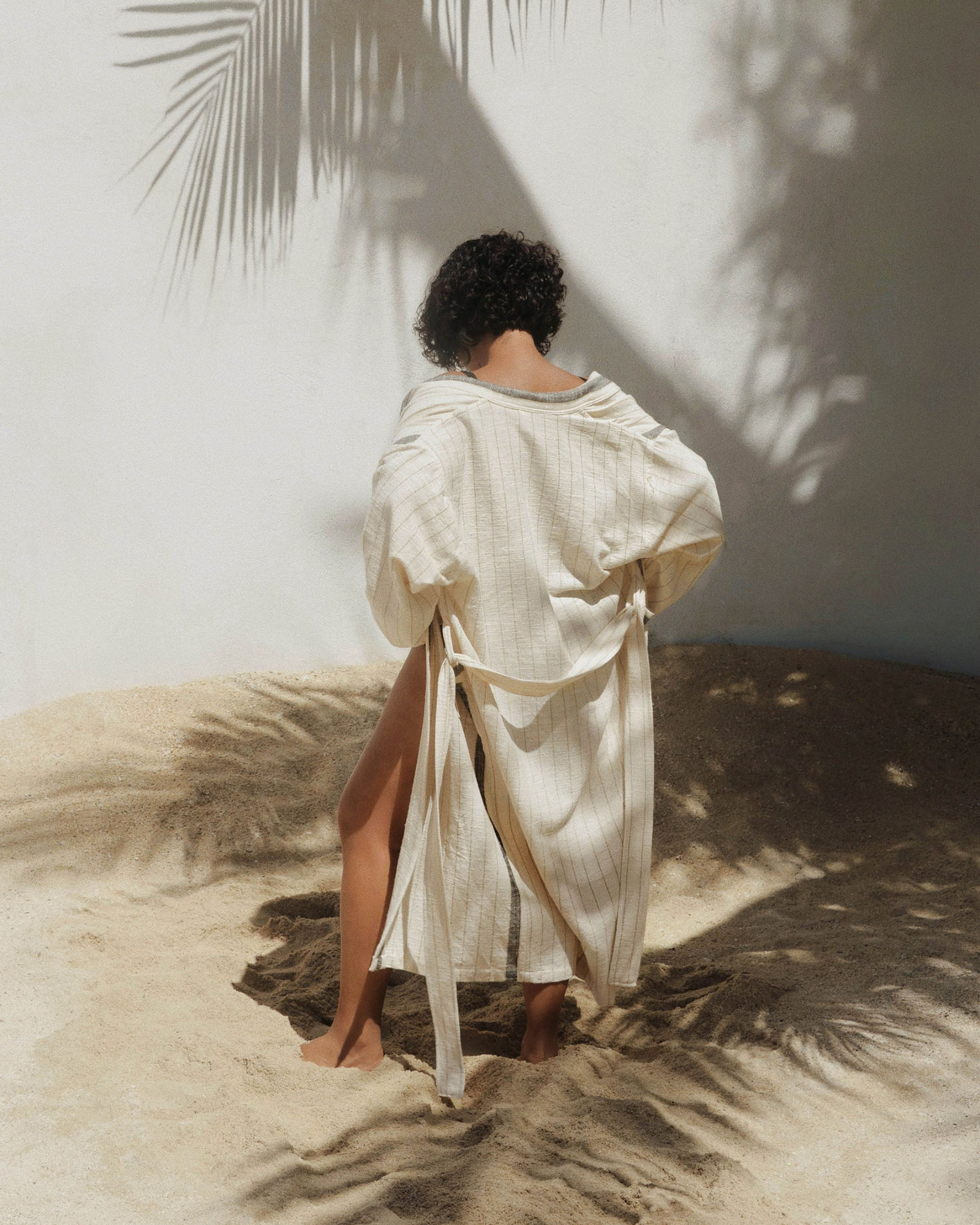 Mizar & Alcor - Peignoir BAHIA Black - ME/LA - Black