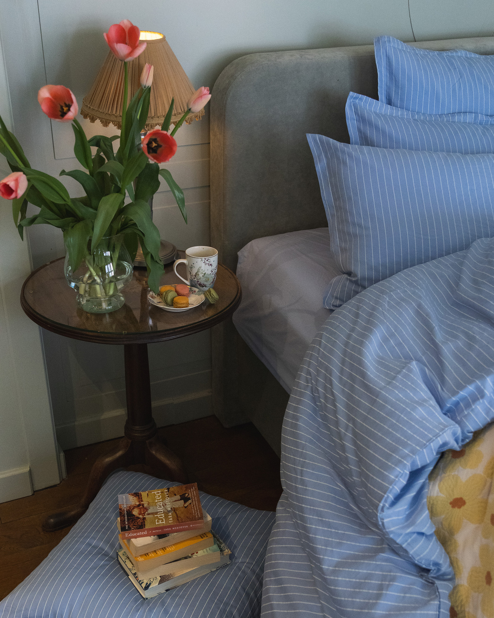 Pillowcase JOSEPHINE Violet Blue