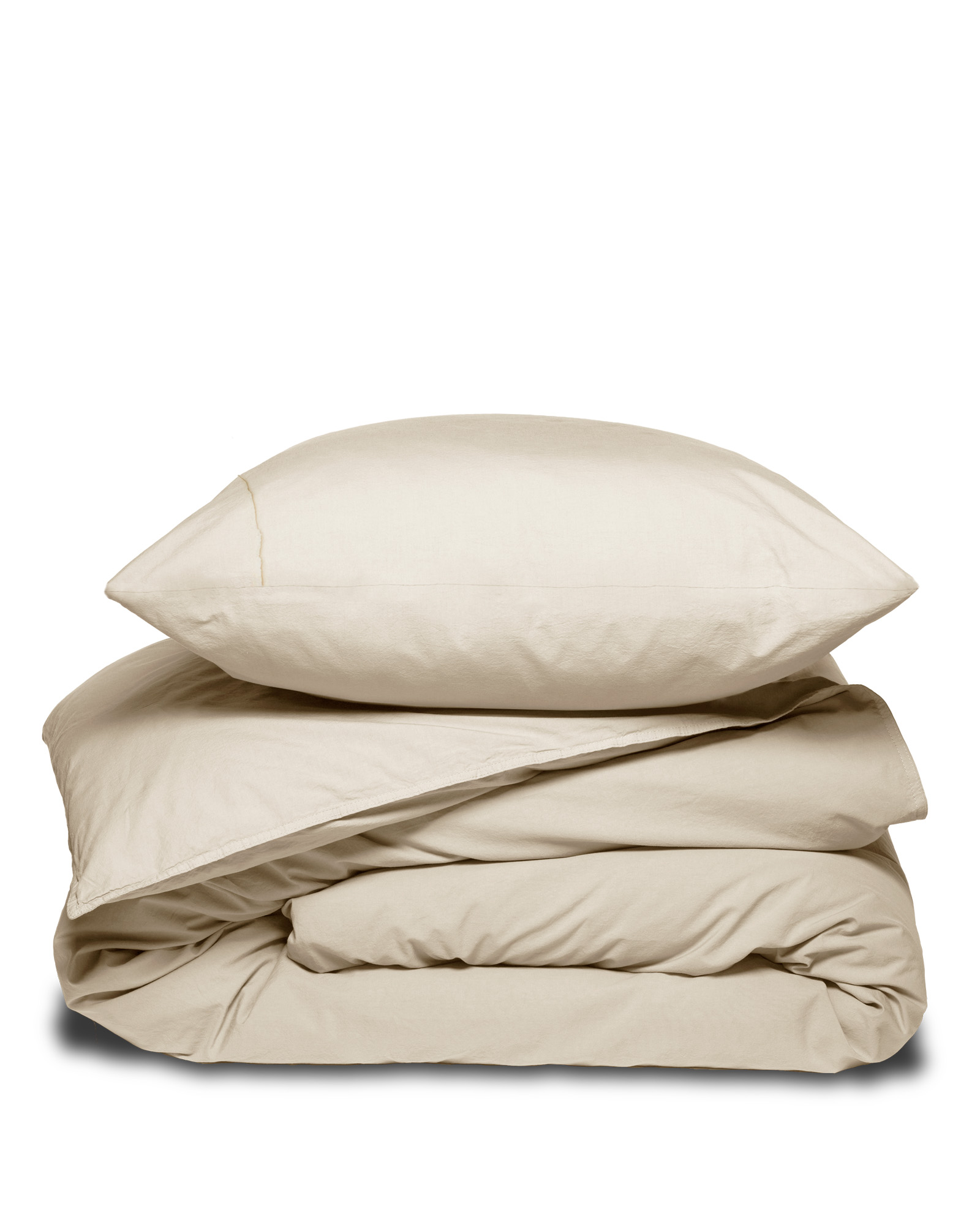 Parure de lit RELAXED PERCALE Natural