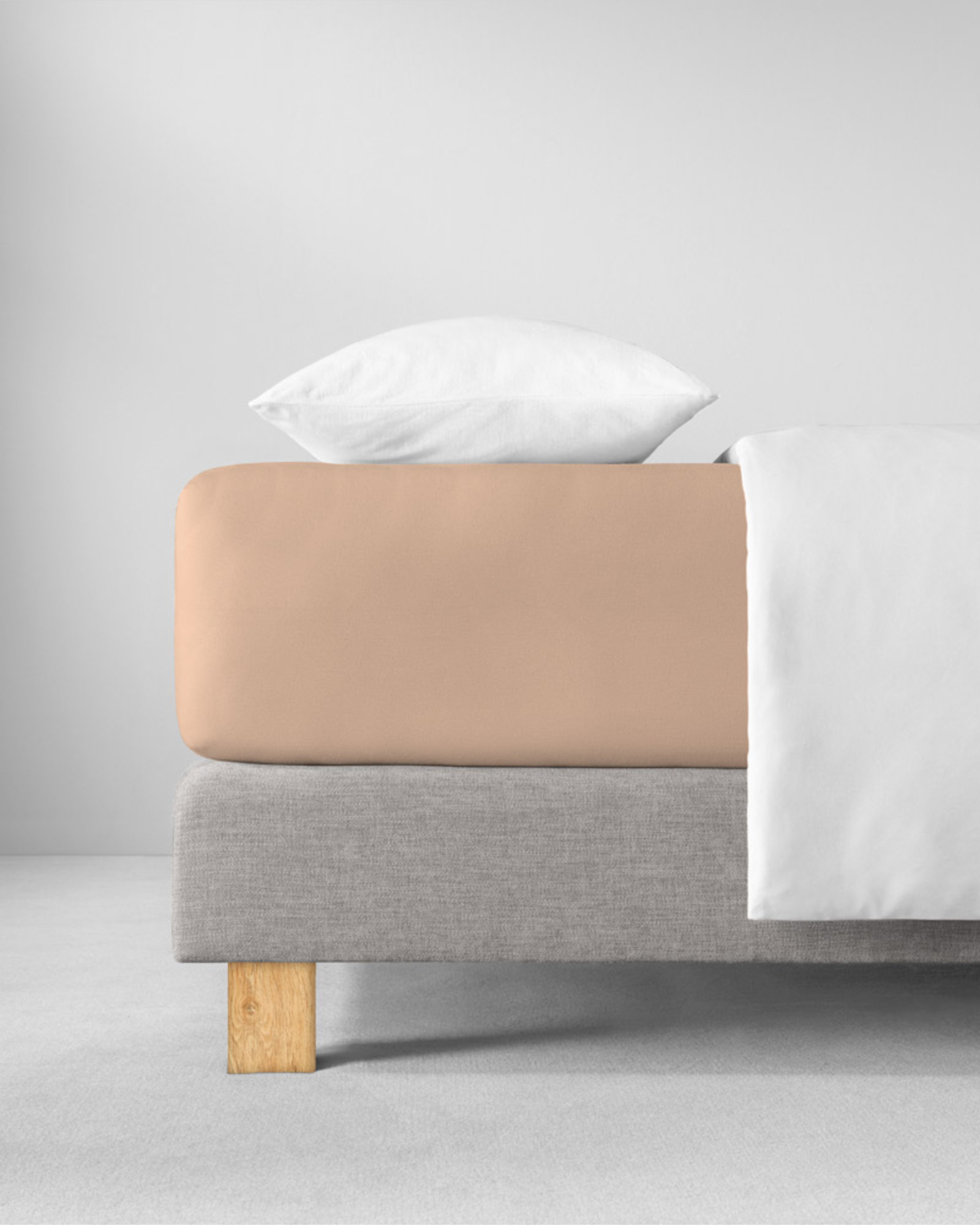 Fitted sheet JERSEY sahara