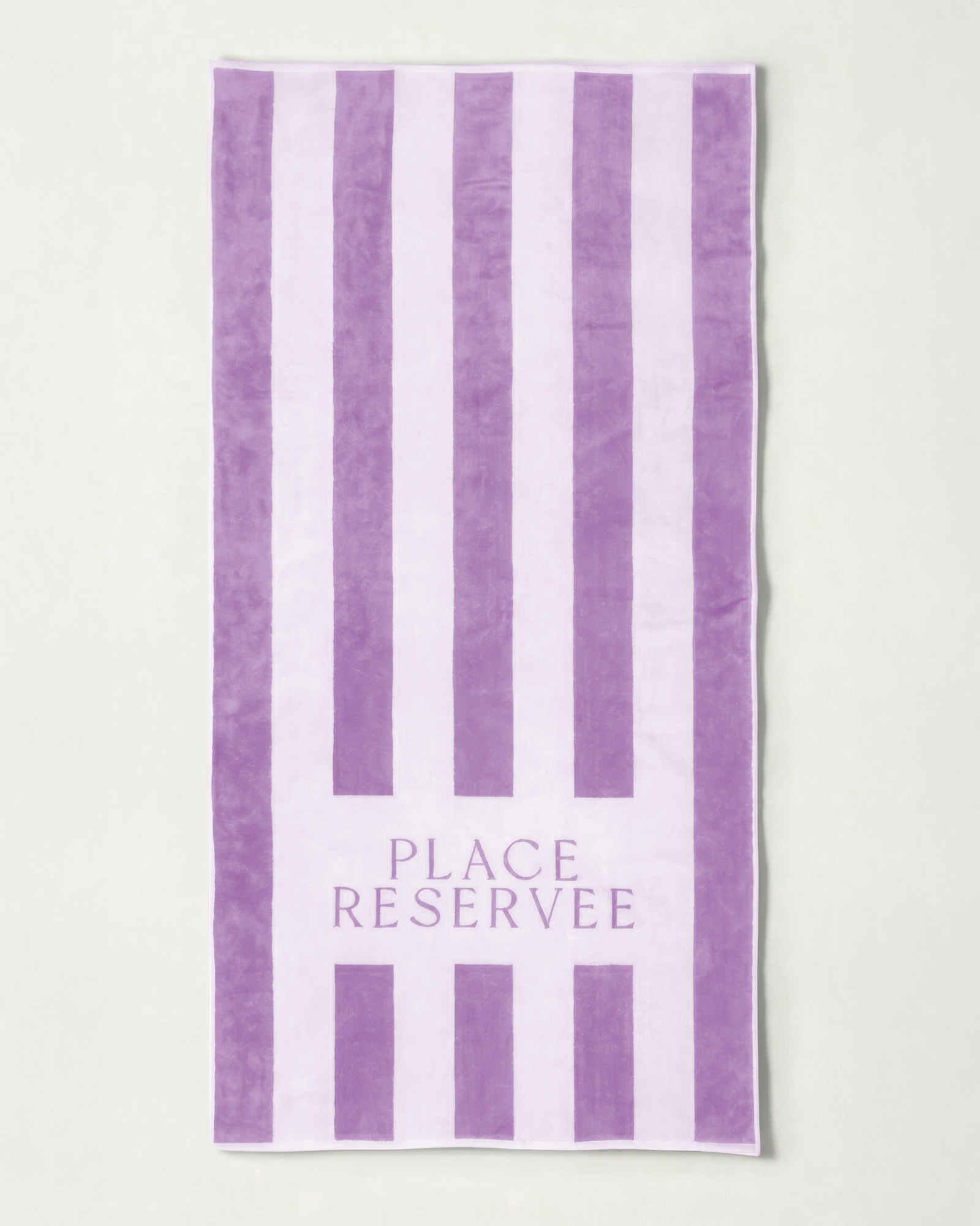 Drap de plage PLACE RESERVEE Lavender 