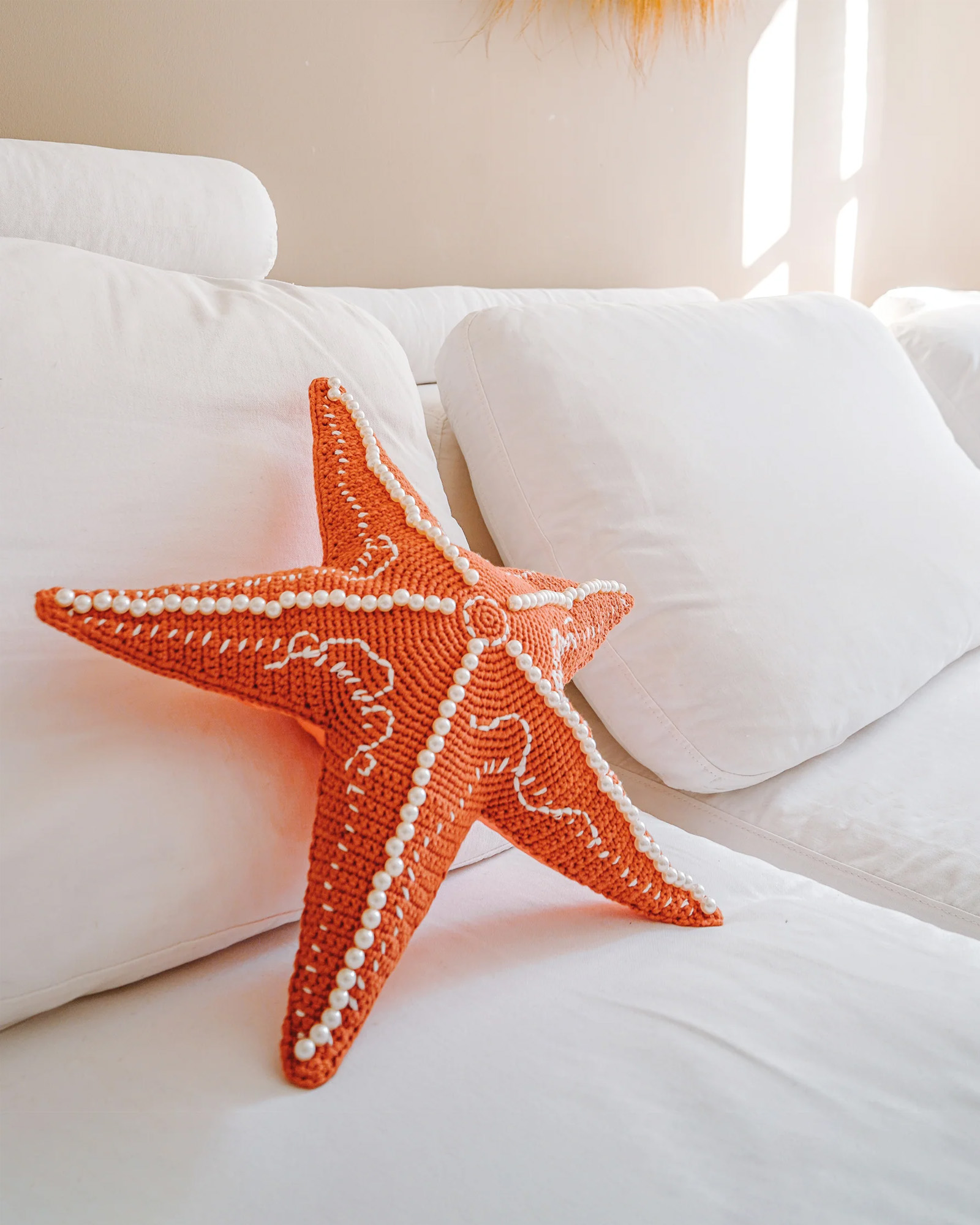 Cushion CROCHET Etoile