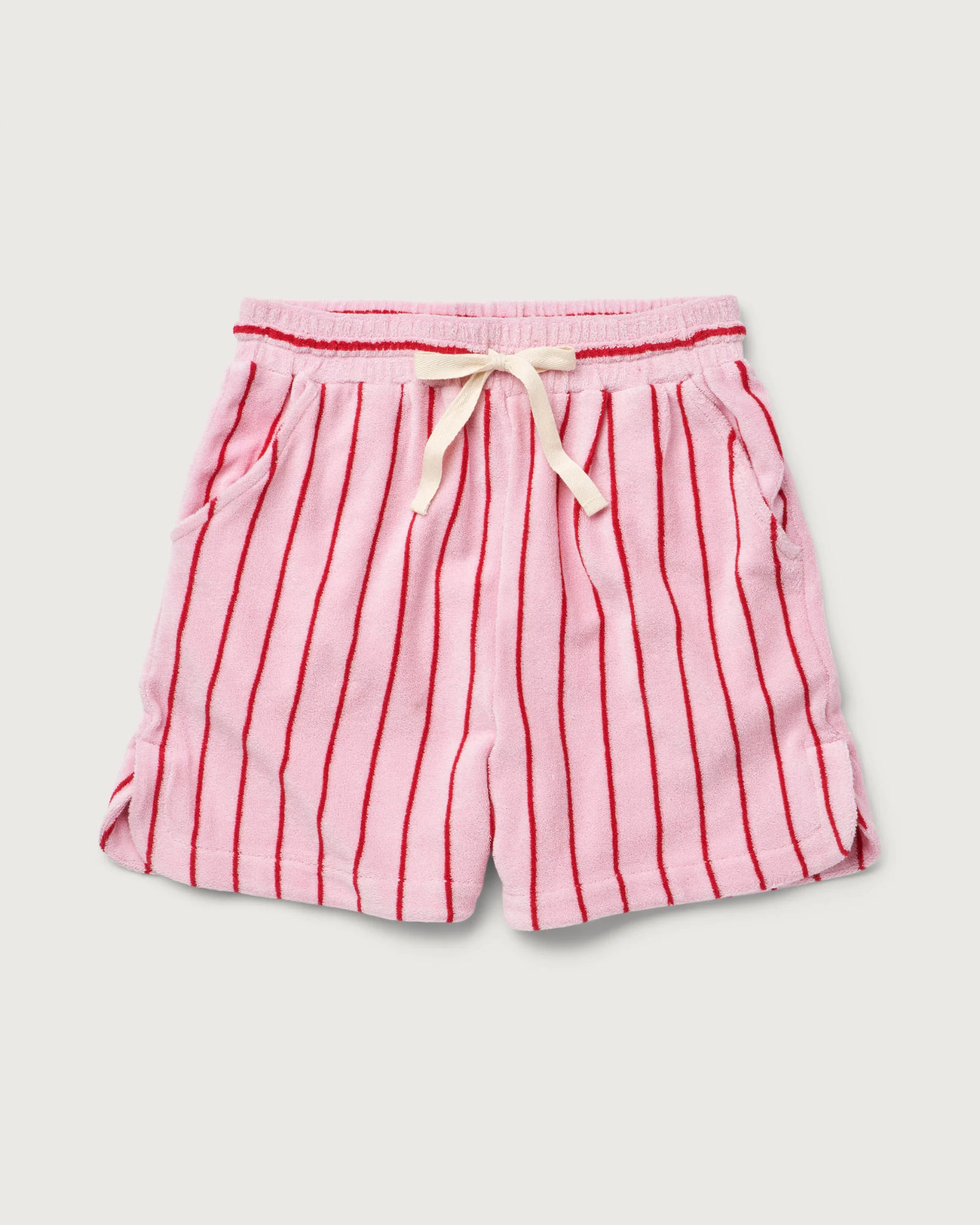 Bongusta - Short NARAM Baby pink & ski patrol red - size 1 (ME) - Baby pink & ski patrol red