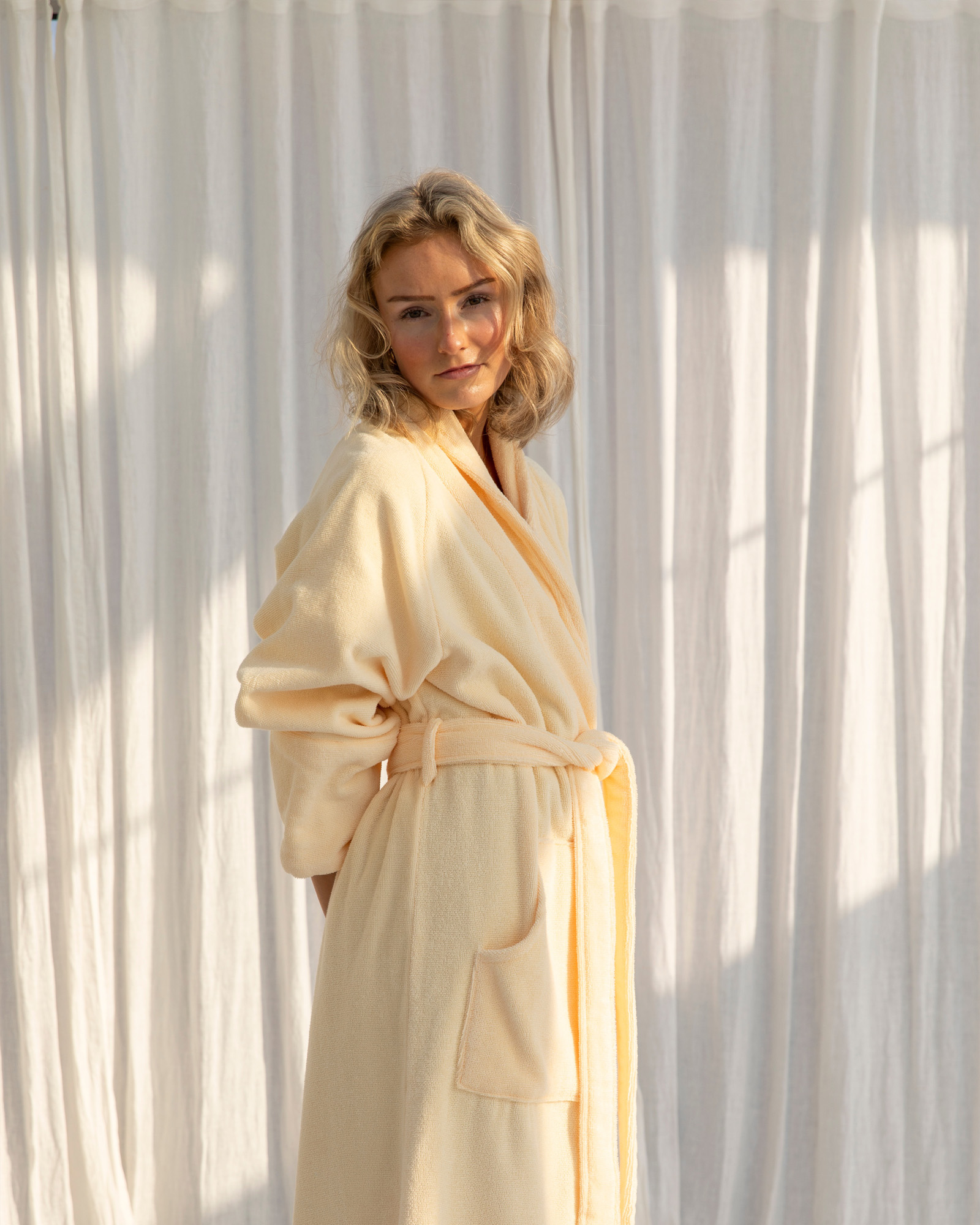 Bathrobe NARAM Vanilla