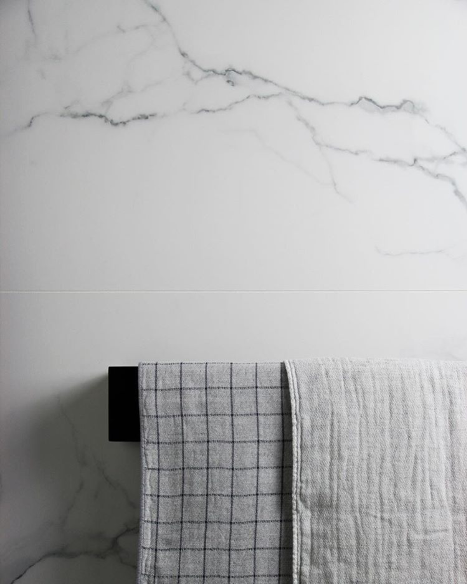 Kenkawai - Handdoek Graph - 55x100 cm - Grey