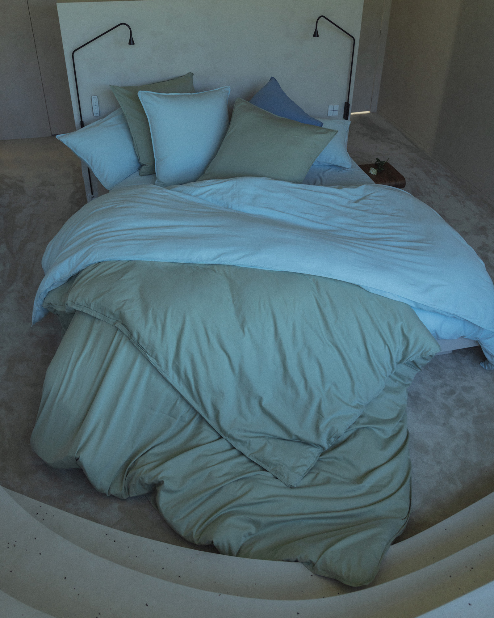 Parure de lit SUPERSOFT SATEEN Dark Sage