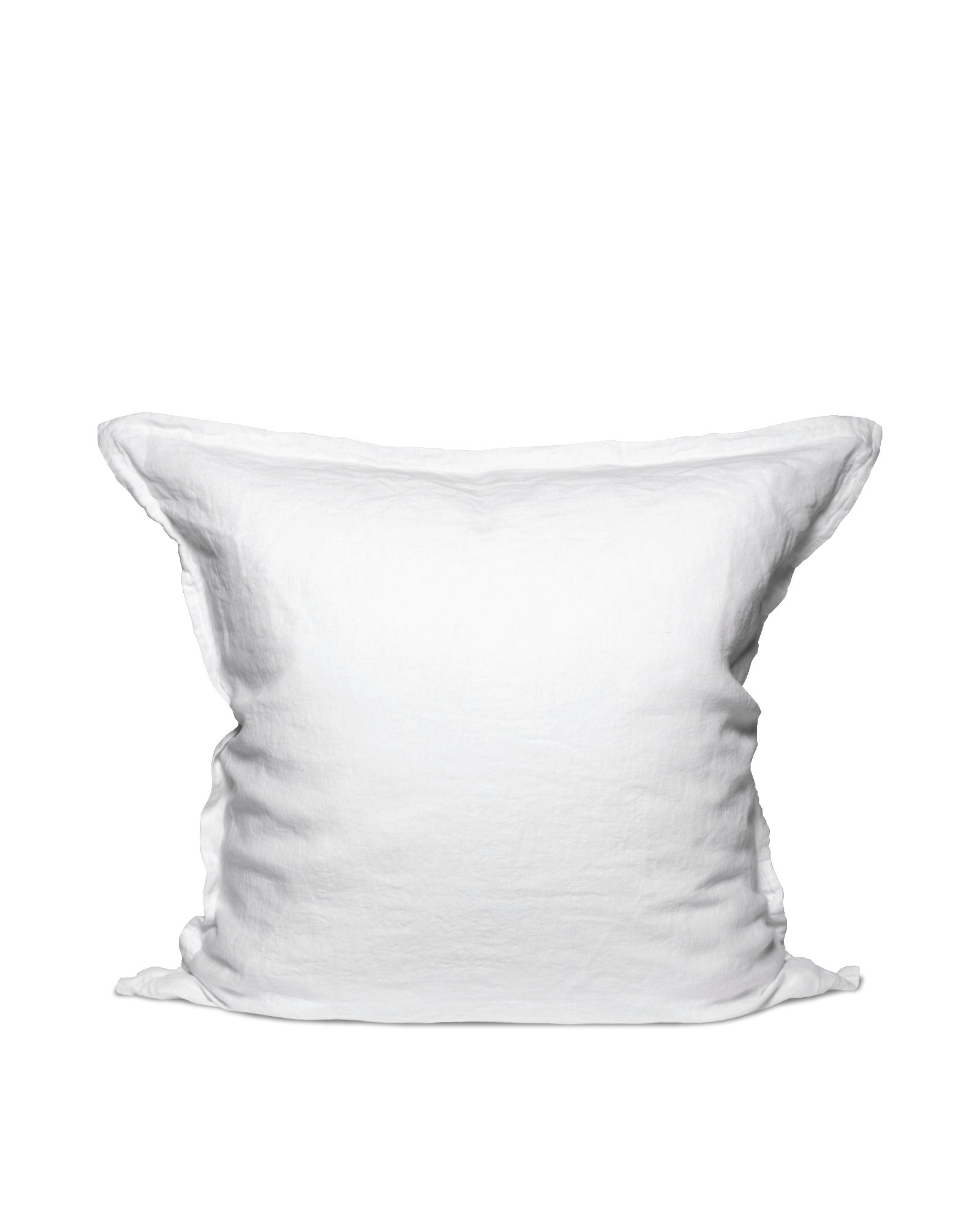 MARIE-MARIE - Pillowcase LINEN STORIES White - 65x65 cm - White