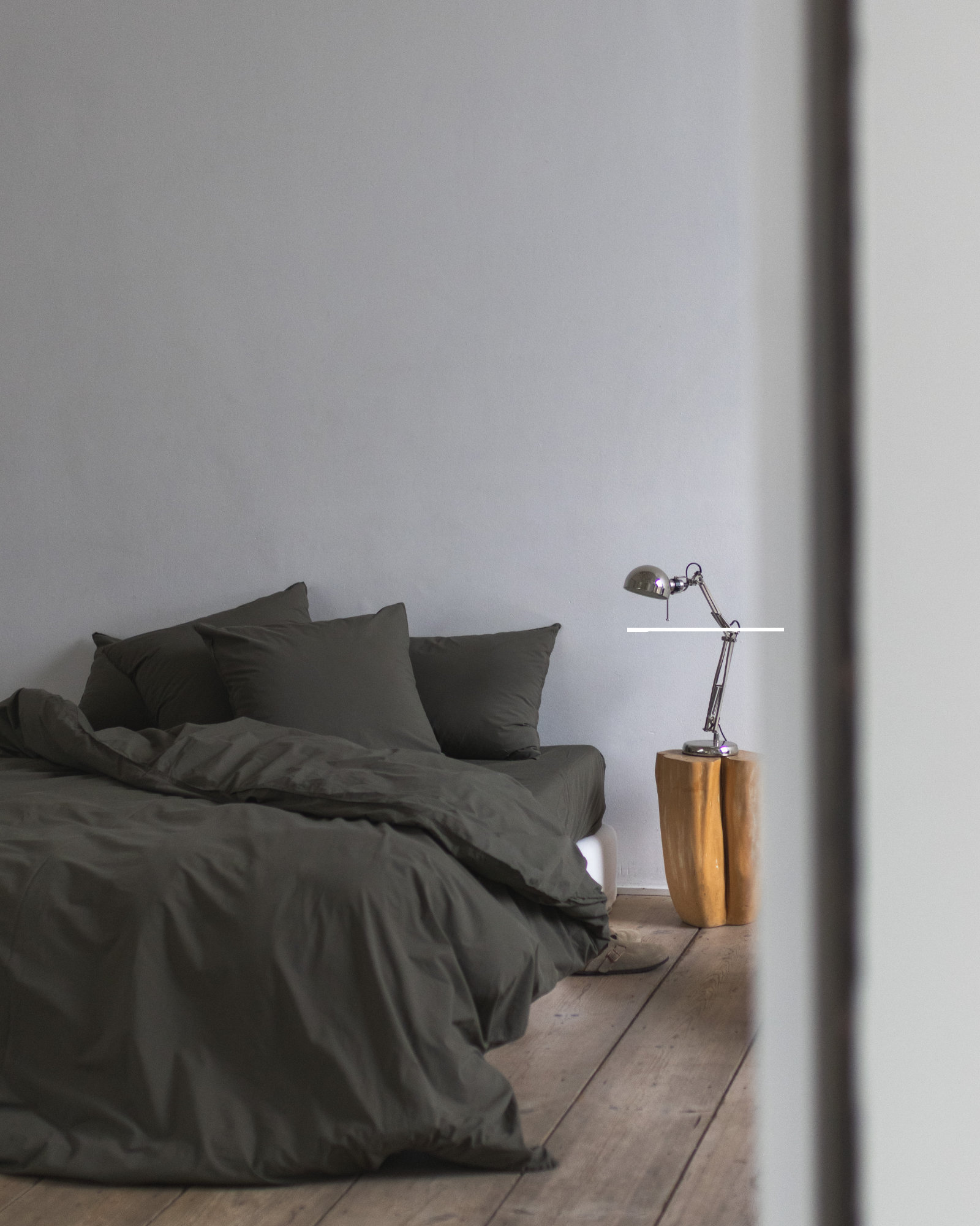 Dekbedset VINTAGE COTTON Khaki Green