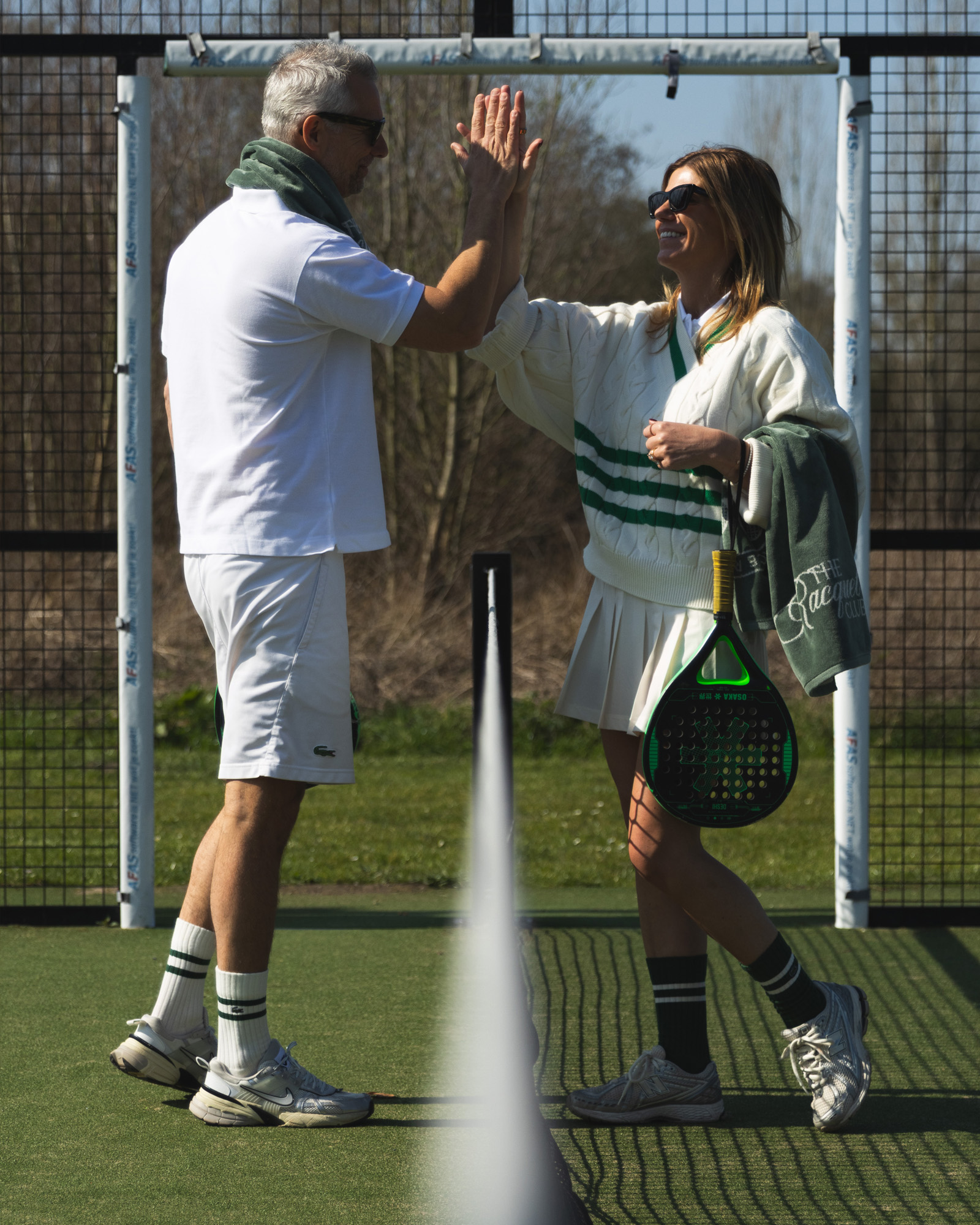 Sports towel RACQUET CLUB Eucalyptus