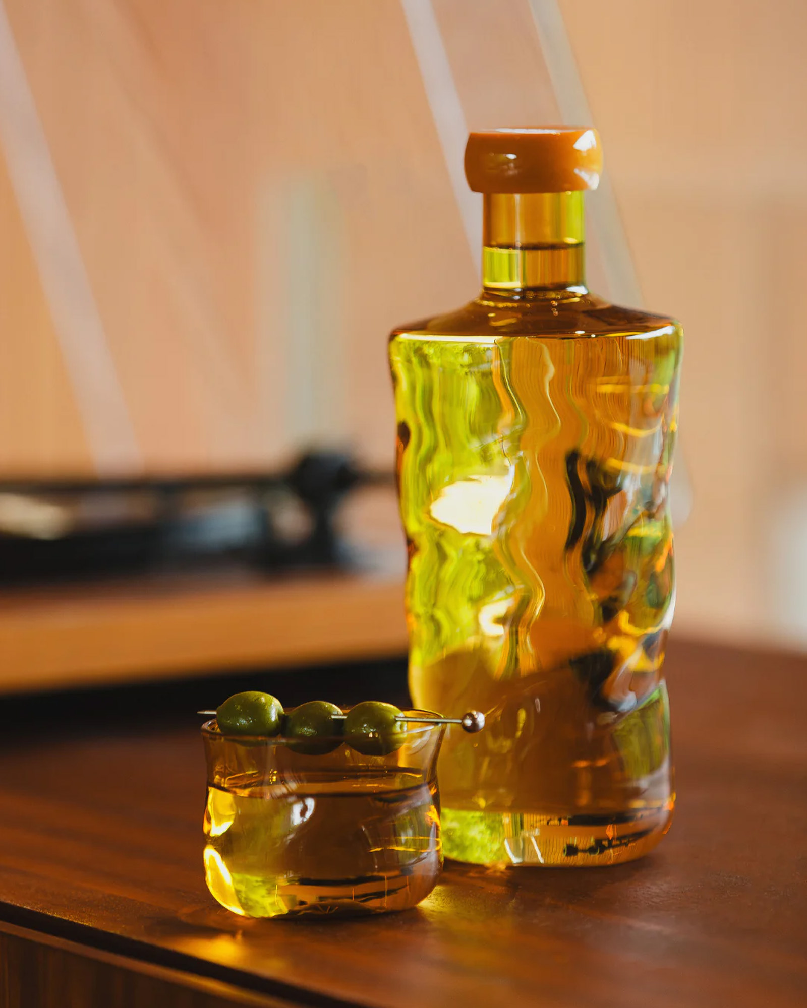 Glass PAVEAU SWIRL Dune