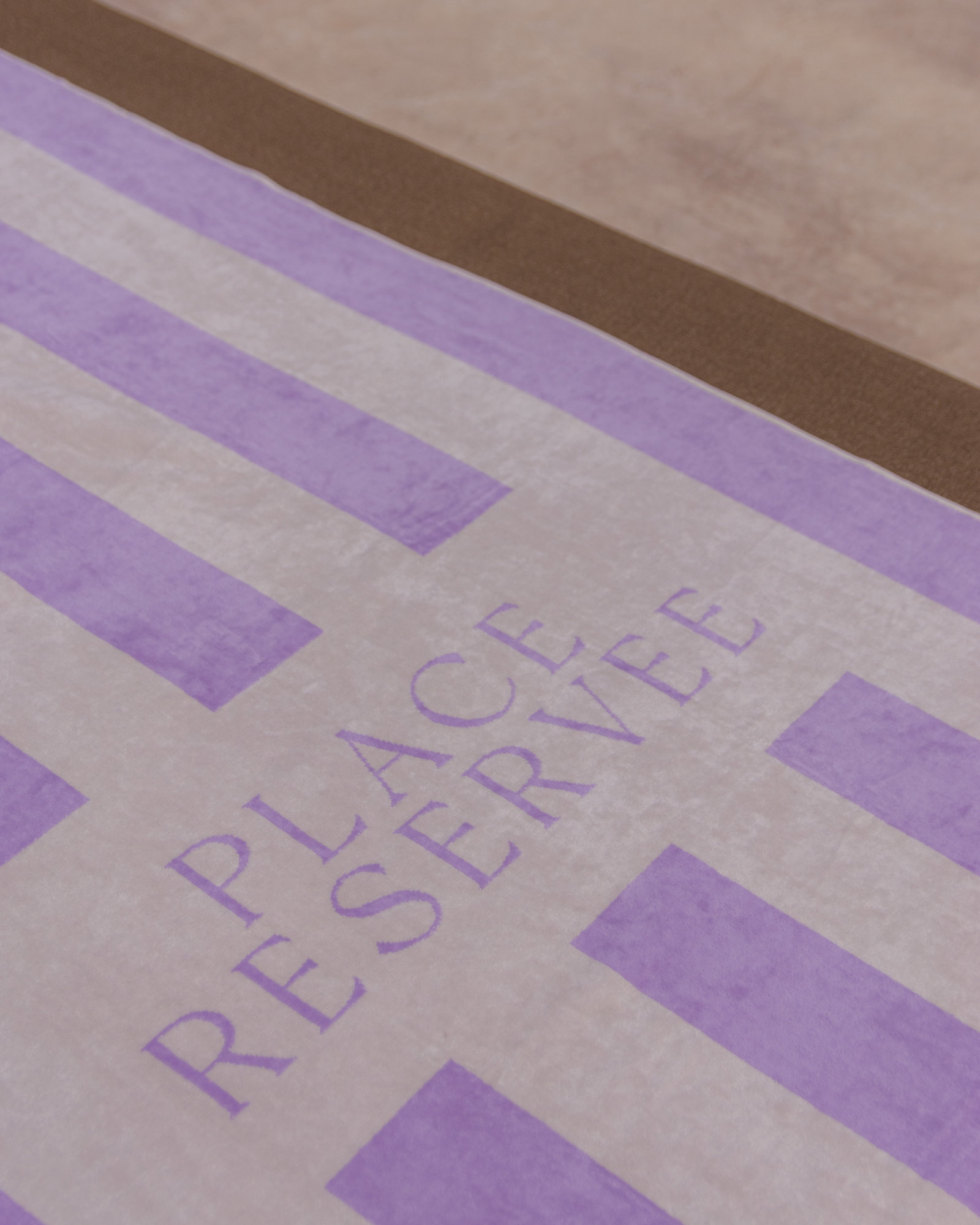 Strandlaken PLACE RESERVEE Lavender 