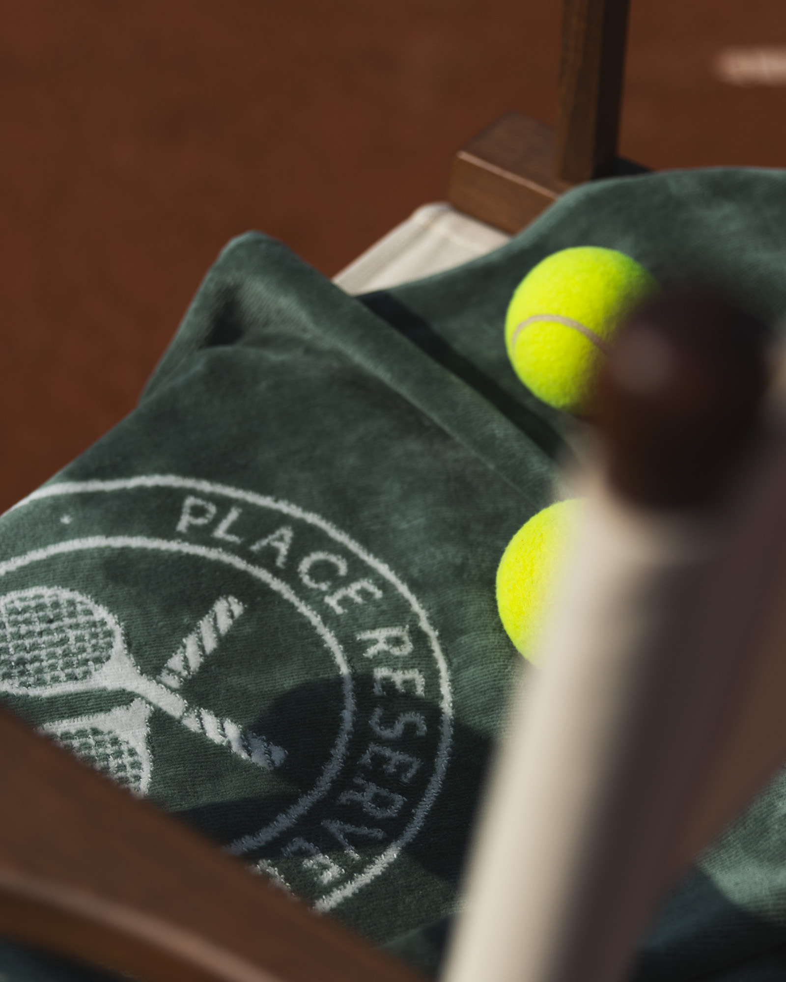 Sports towel RACQUET CLUB Eucalyptus