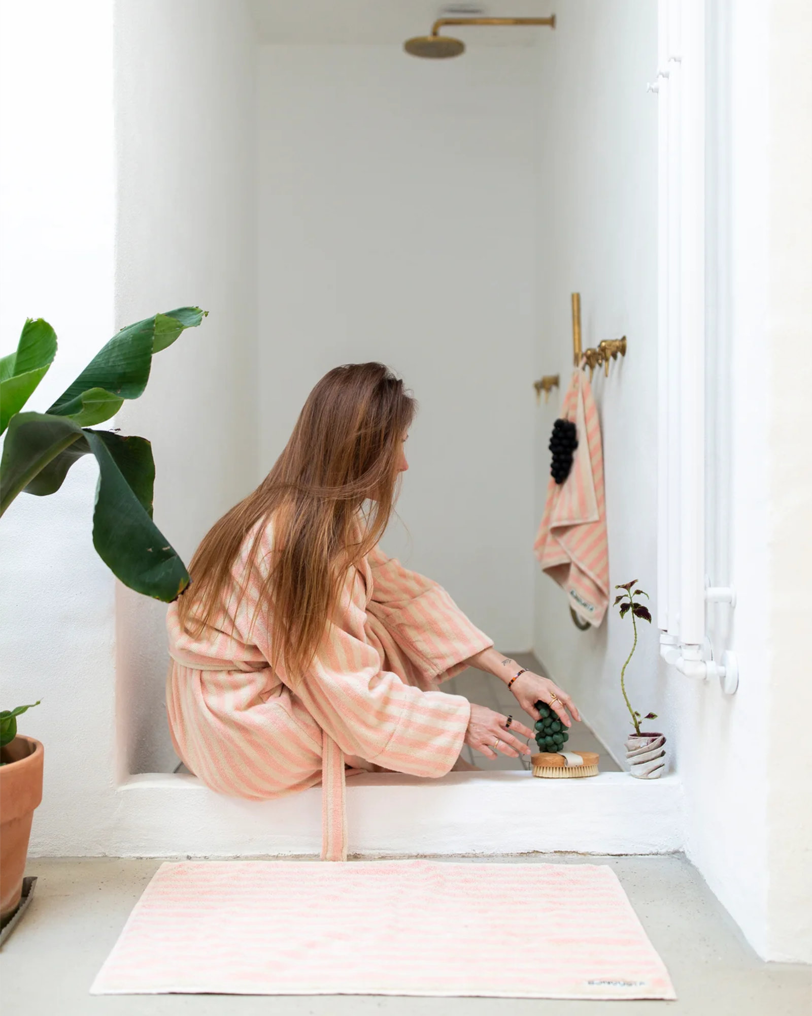 Peignoir NARAM Tropical & Creme