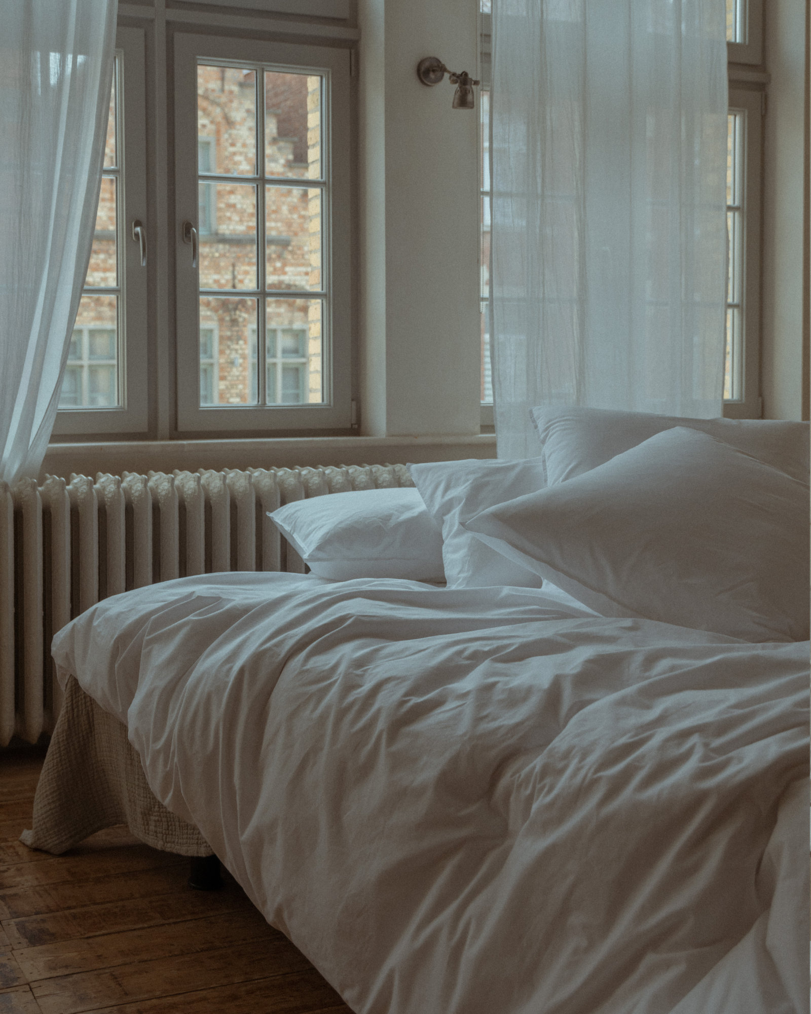 Bed linen set VINTAGE COTTON White Snow