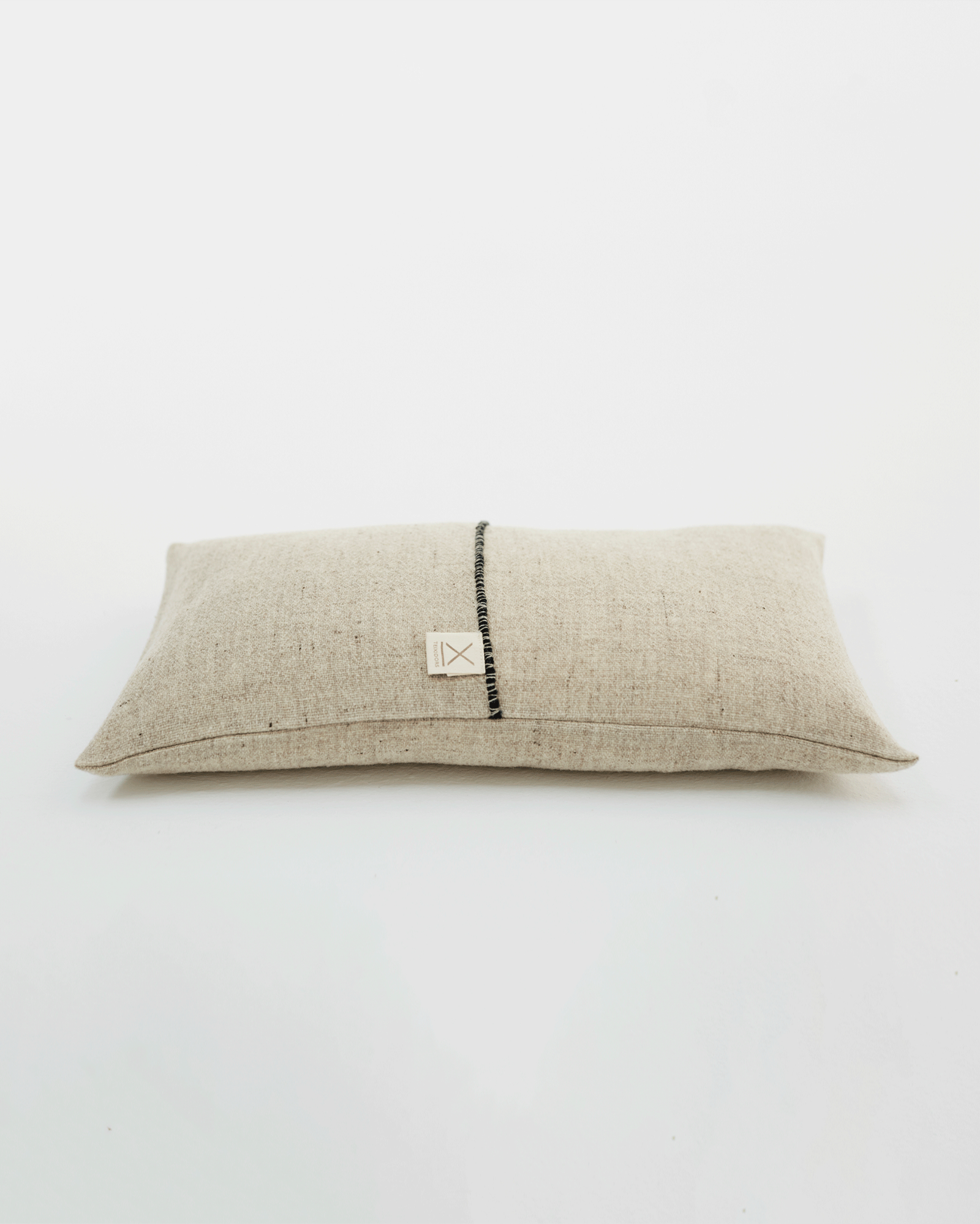 Teixidors - Cushion SISTERON - 50x50 cm - Grey/Black