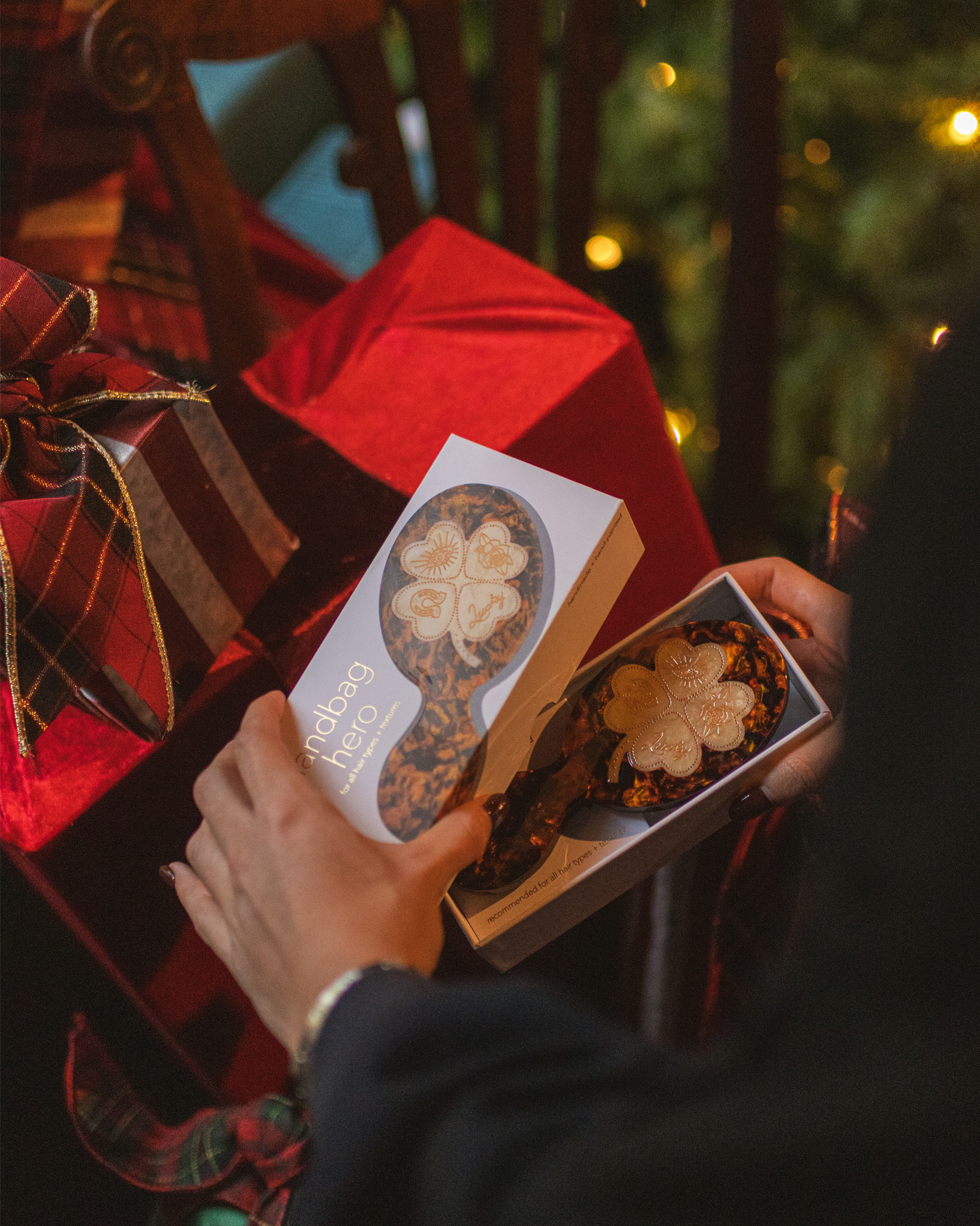 Haarborstel SOLAR ECLIPSE Lucky Charm