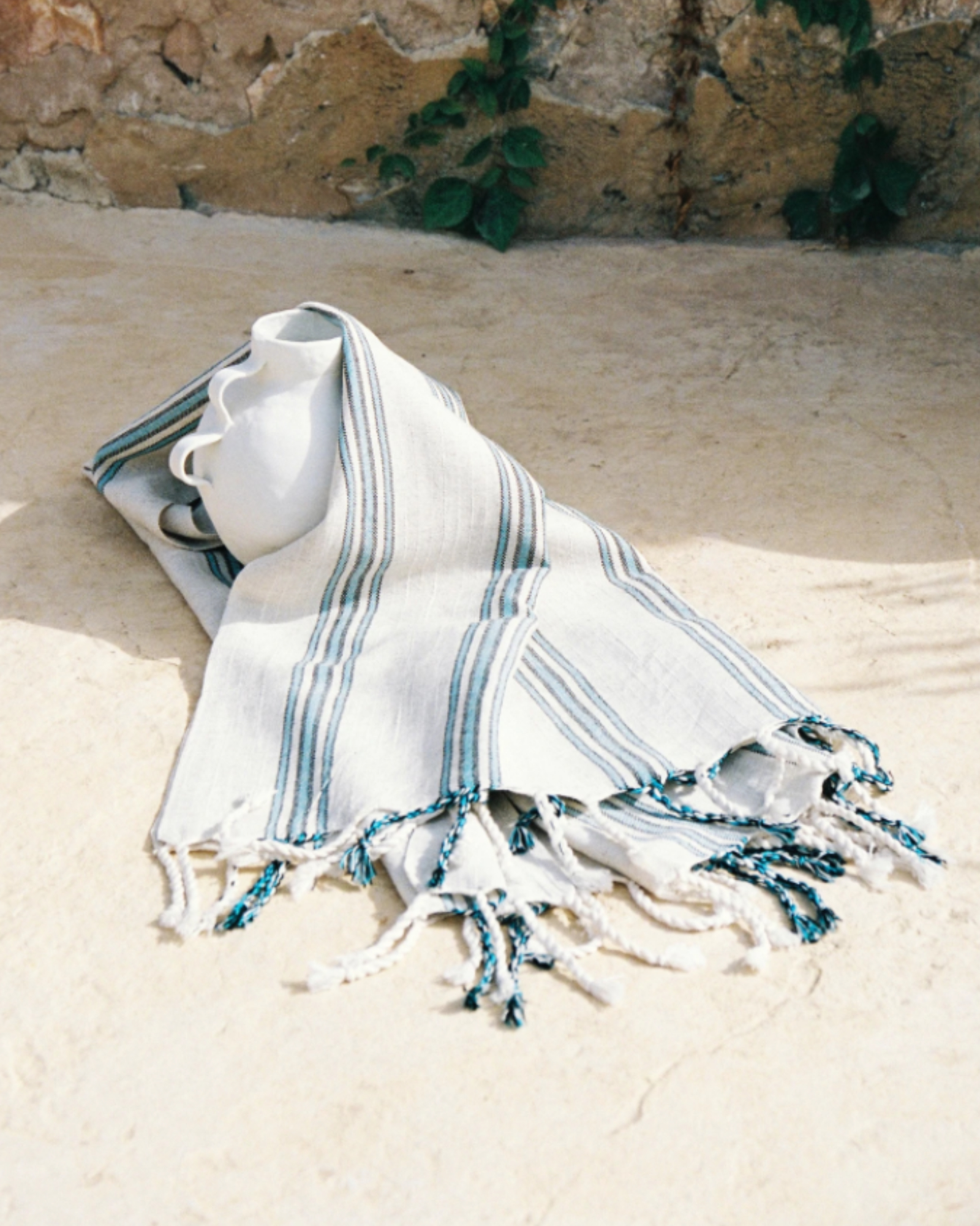 Drap de plage TURQUOISE