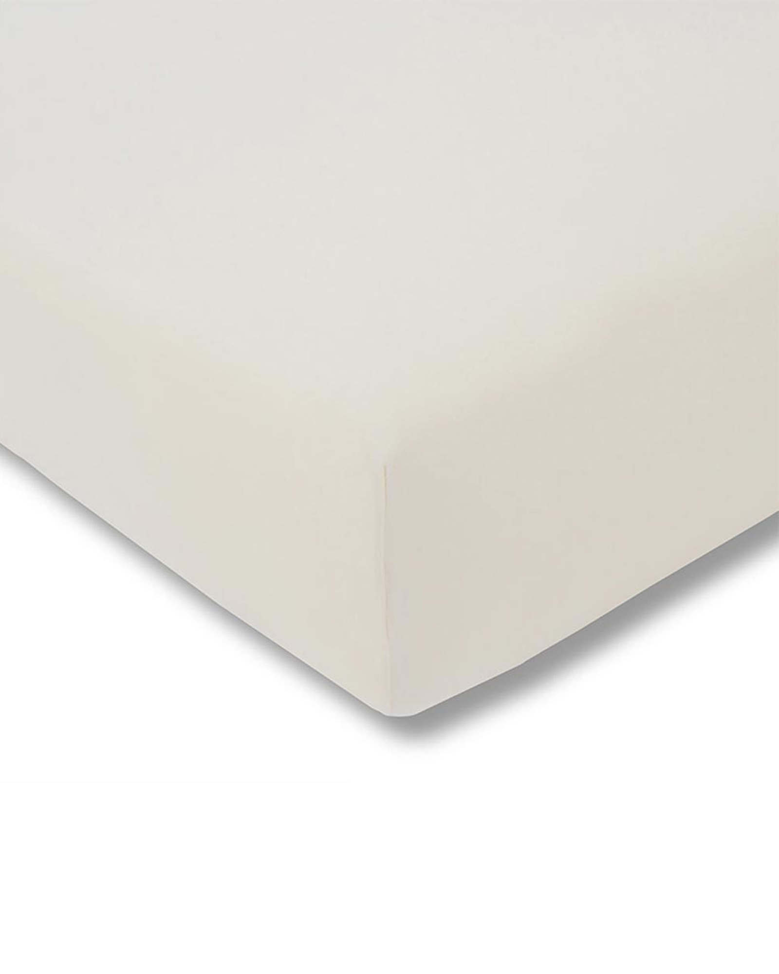 Hoeslaken JERSEY elfenbein