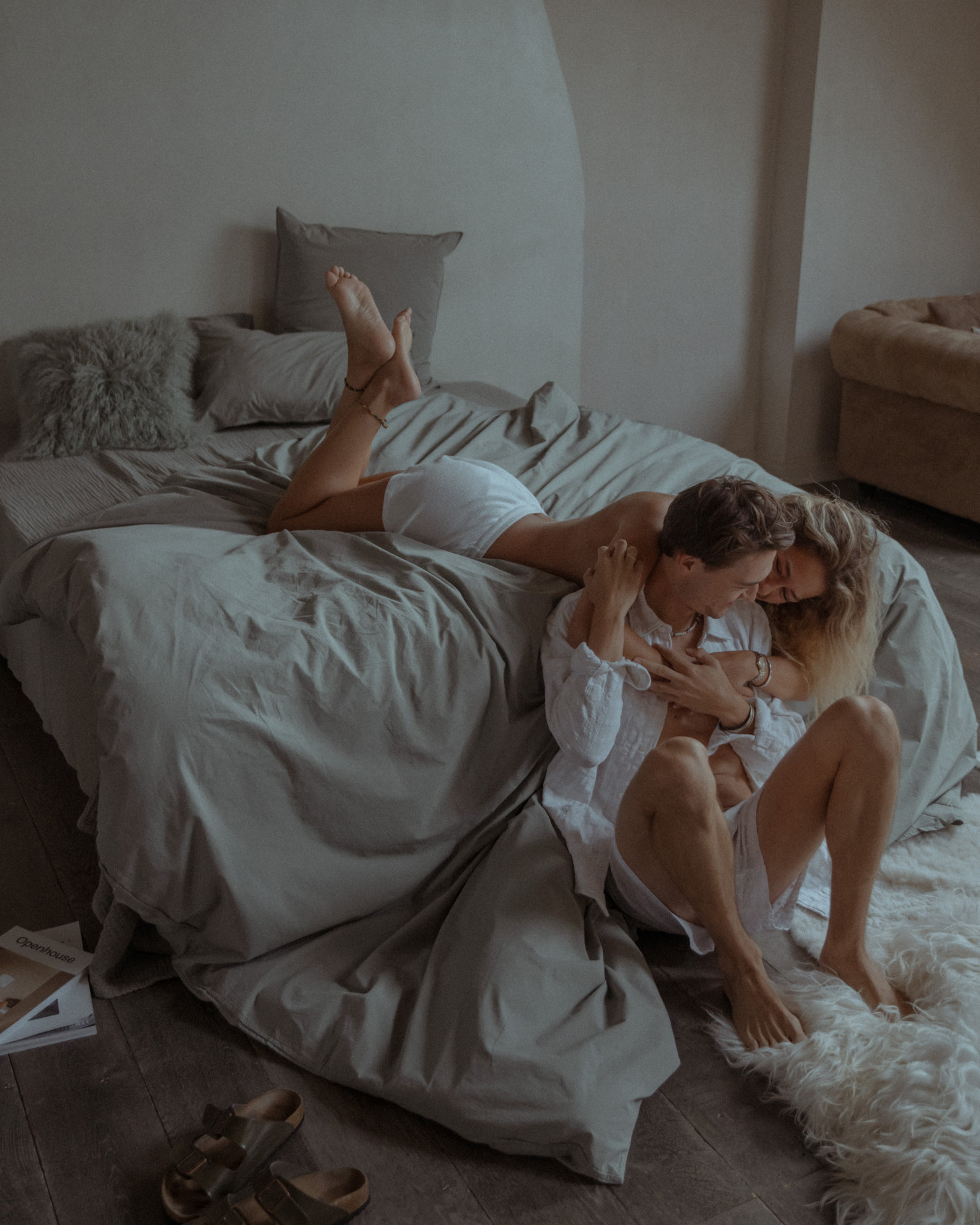 Cushion VINTAGE COTTON Olive