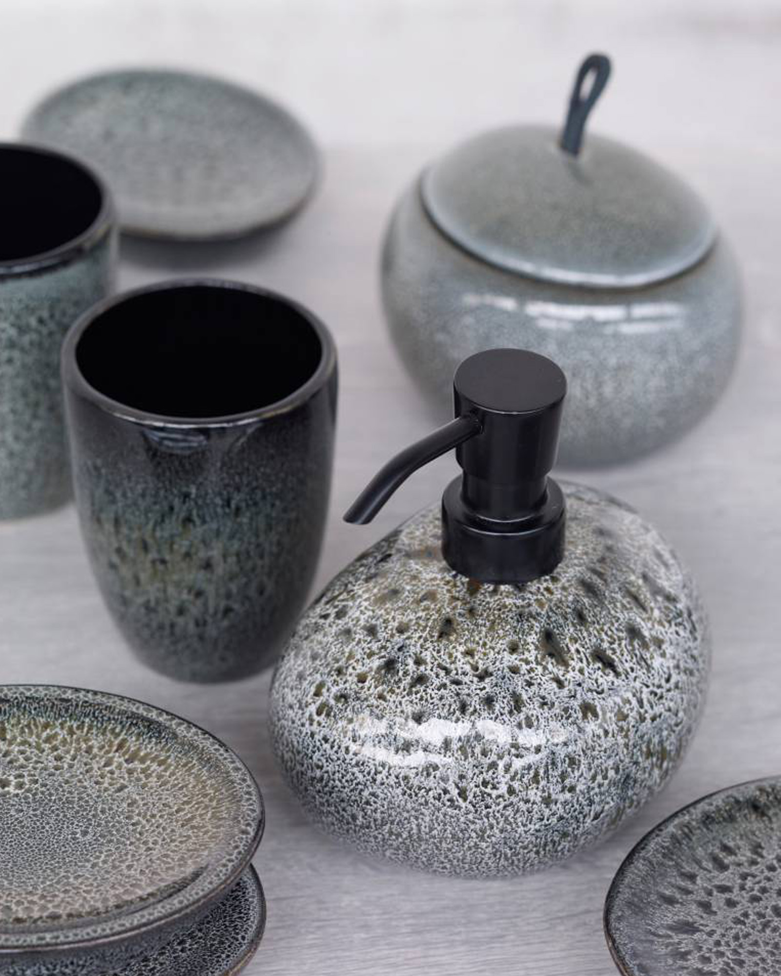 Soap dish UGO Black Olive C.994