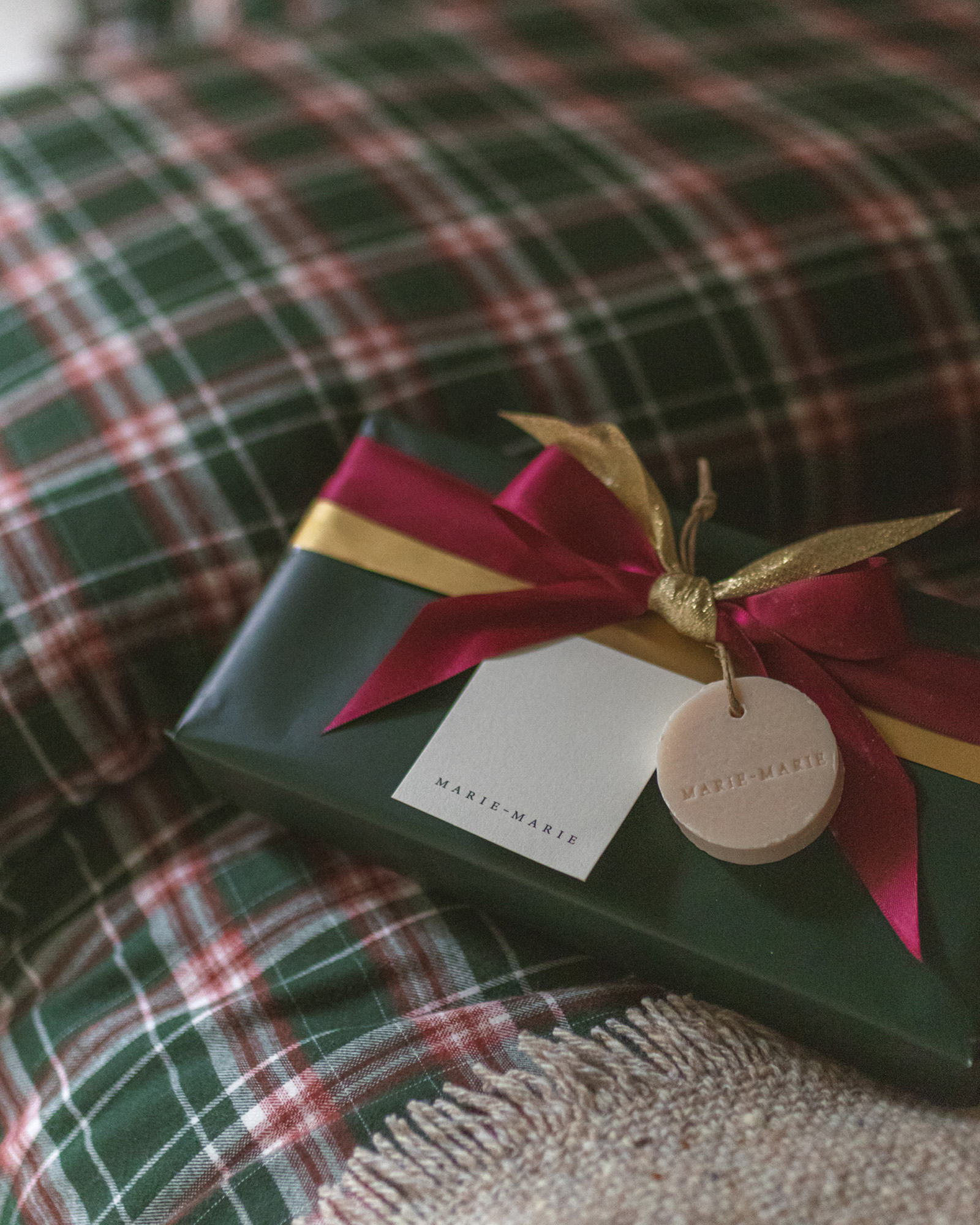 Dekbedset TARTAN FLANEL Dark Green