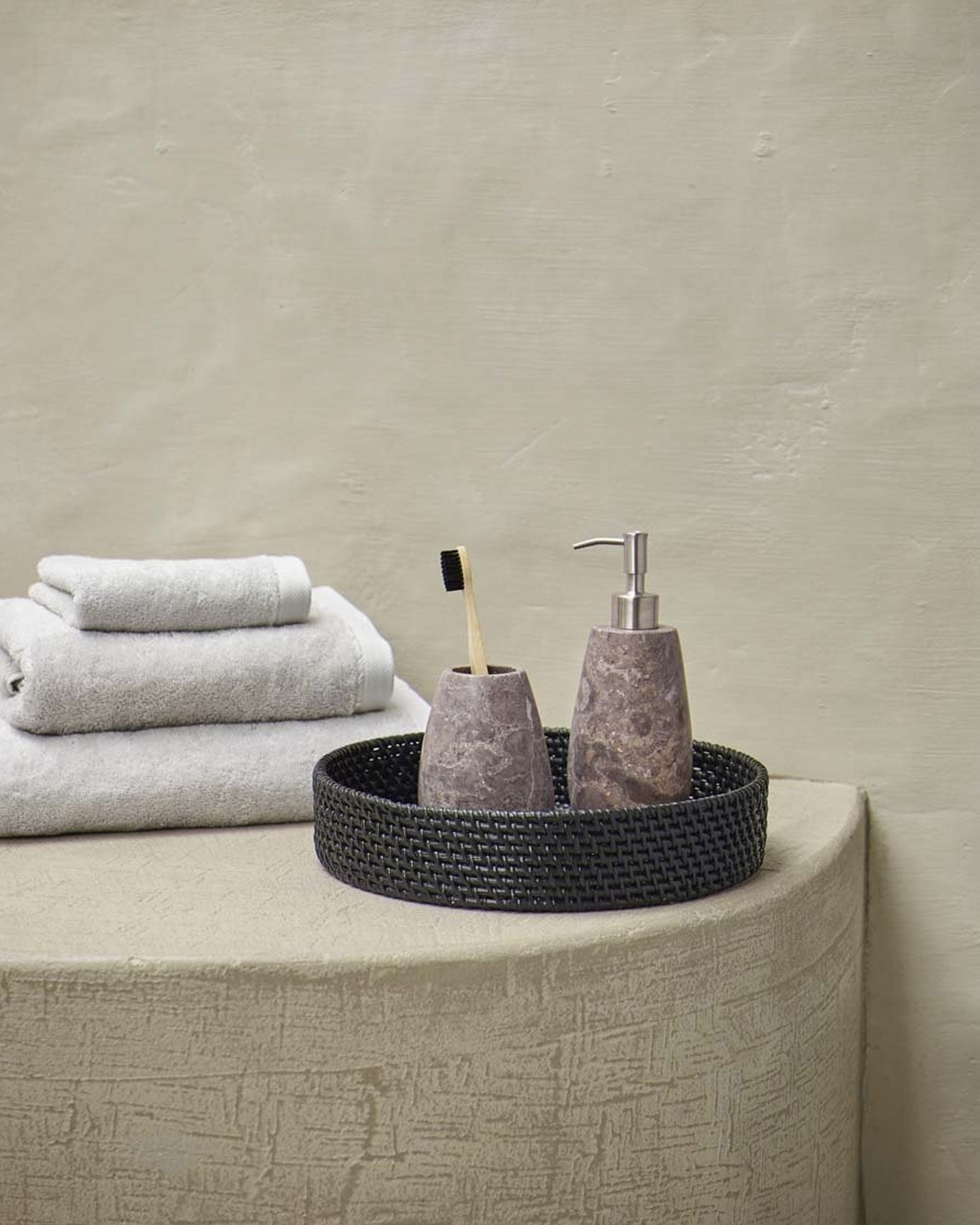 Porte-brosse à dents CONOR Beige C.15