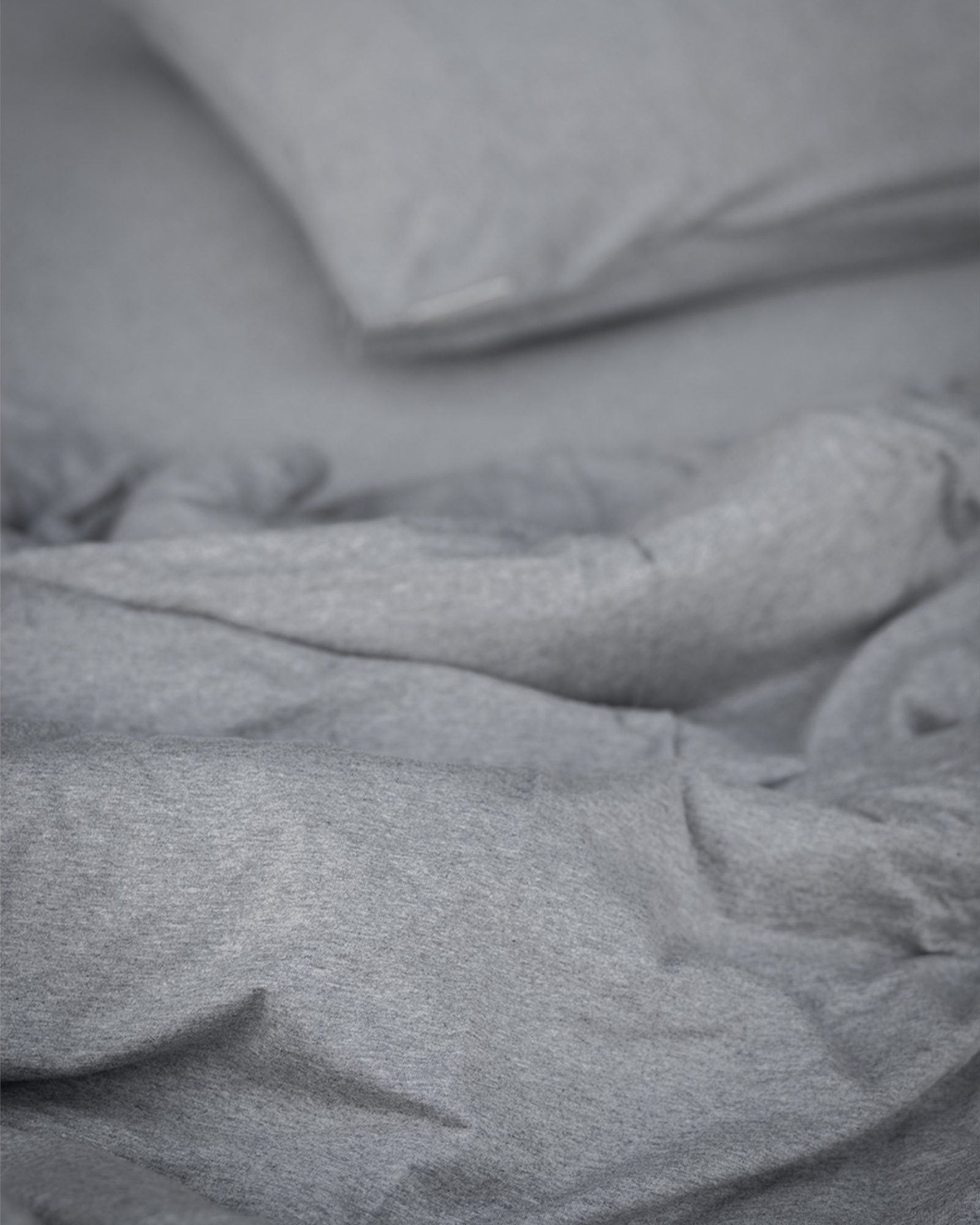 Mikmax - Bed linen set CALELLA - 280x240 cm + 2 slopen 65x65 cm - Light Grey