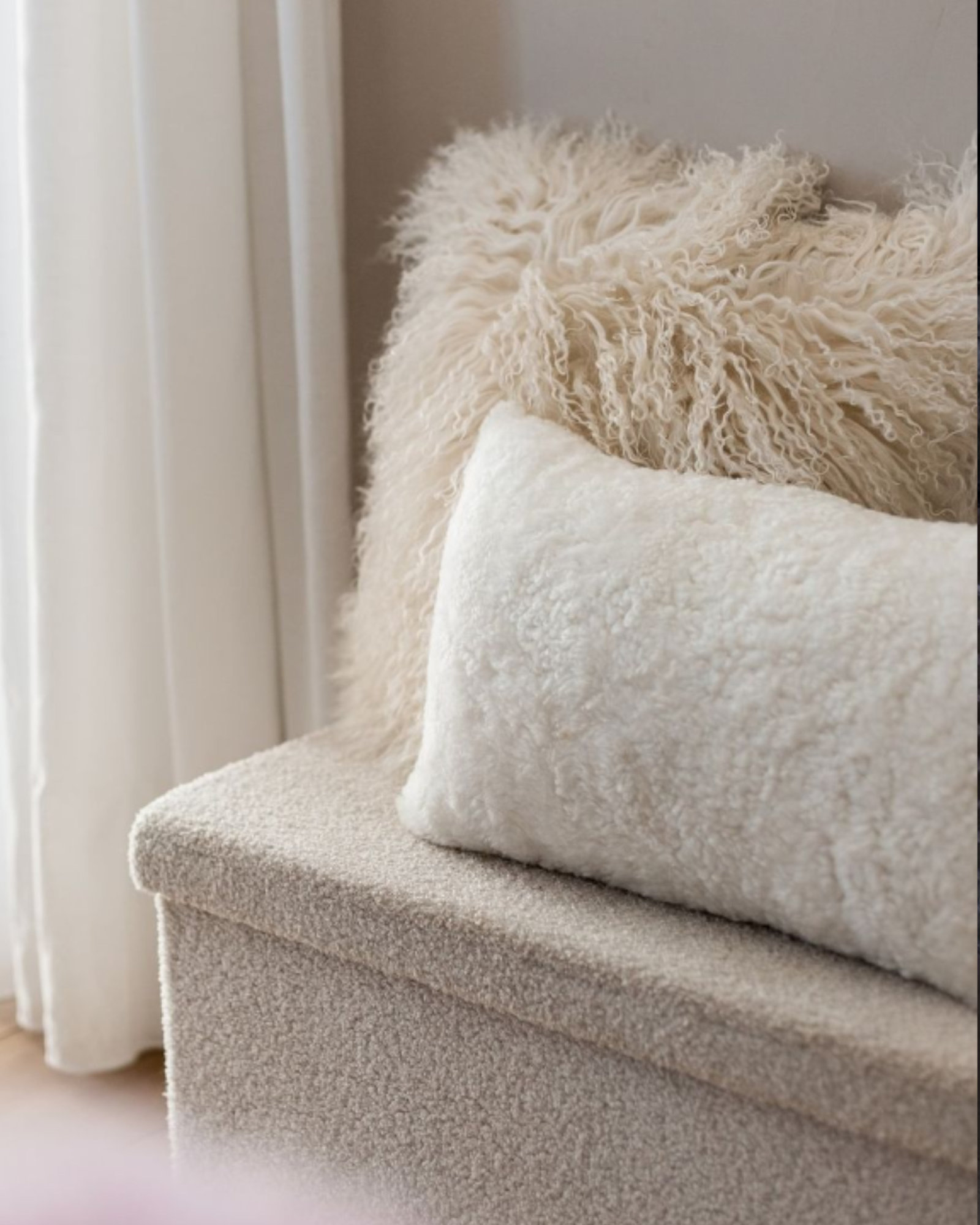 Coussin TIBET Off-white