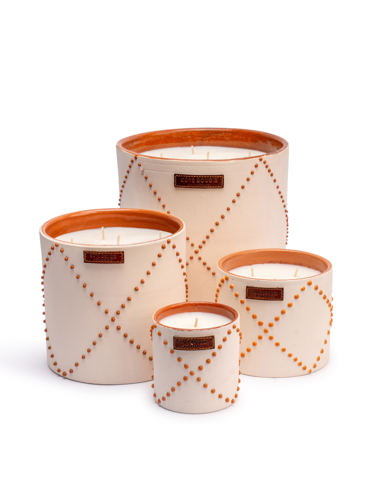 Kaars NOMAD Blanc terra