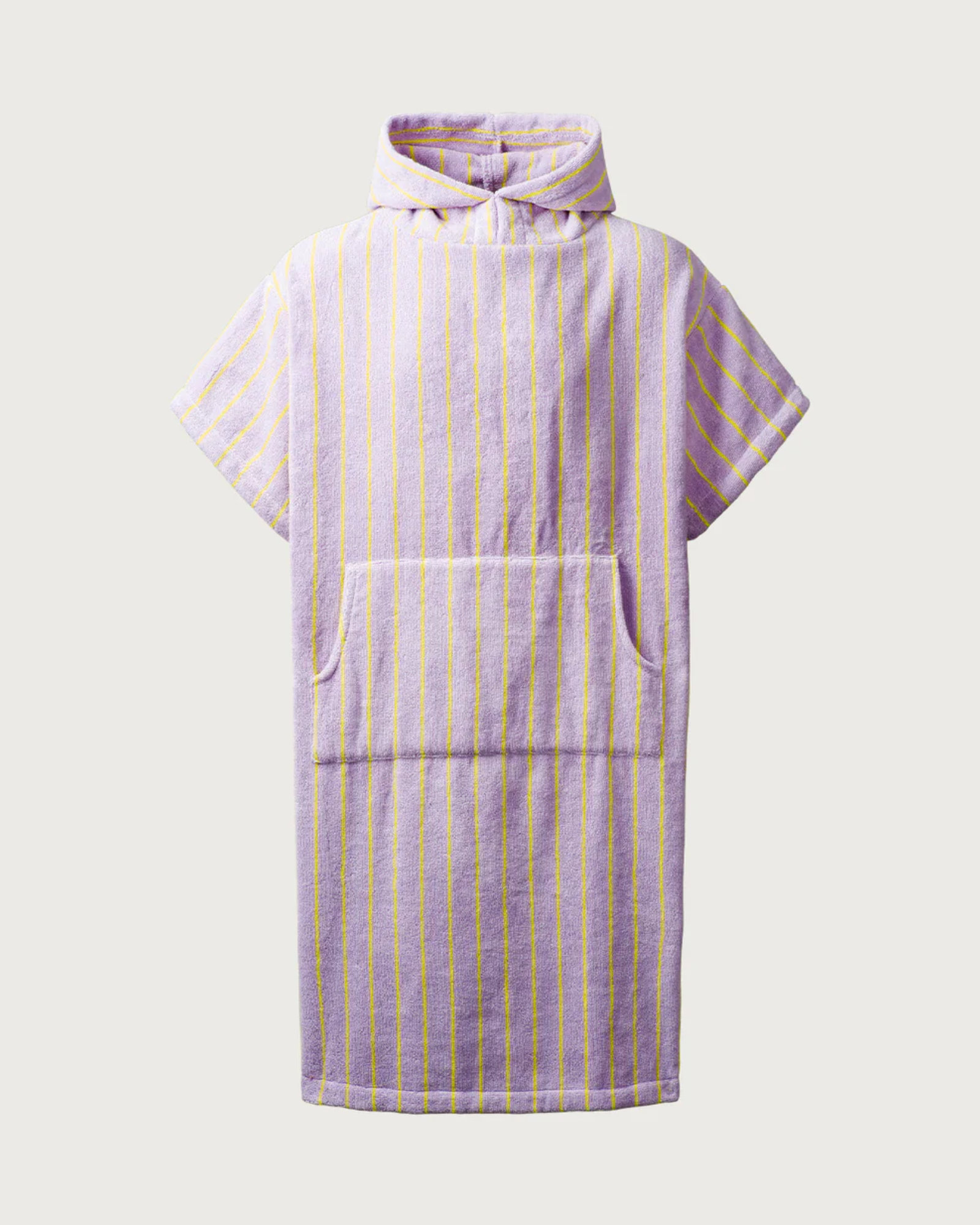 Poncho NARAM Lilac & neon yellow