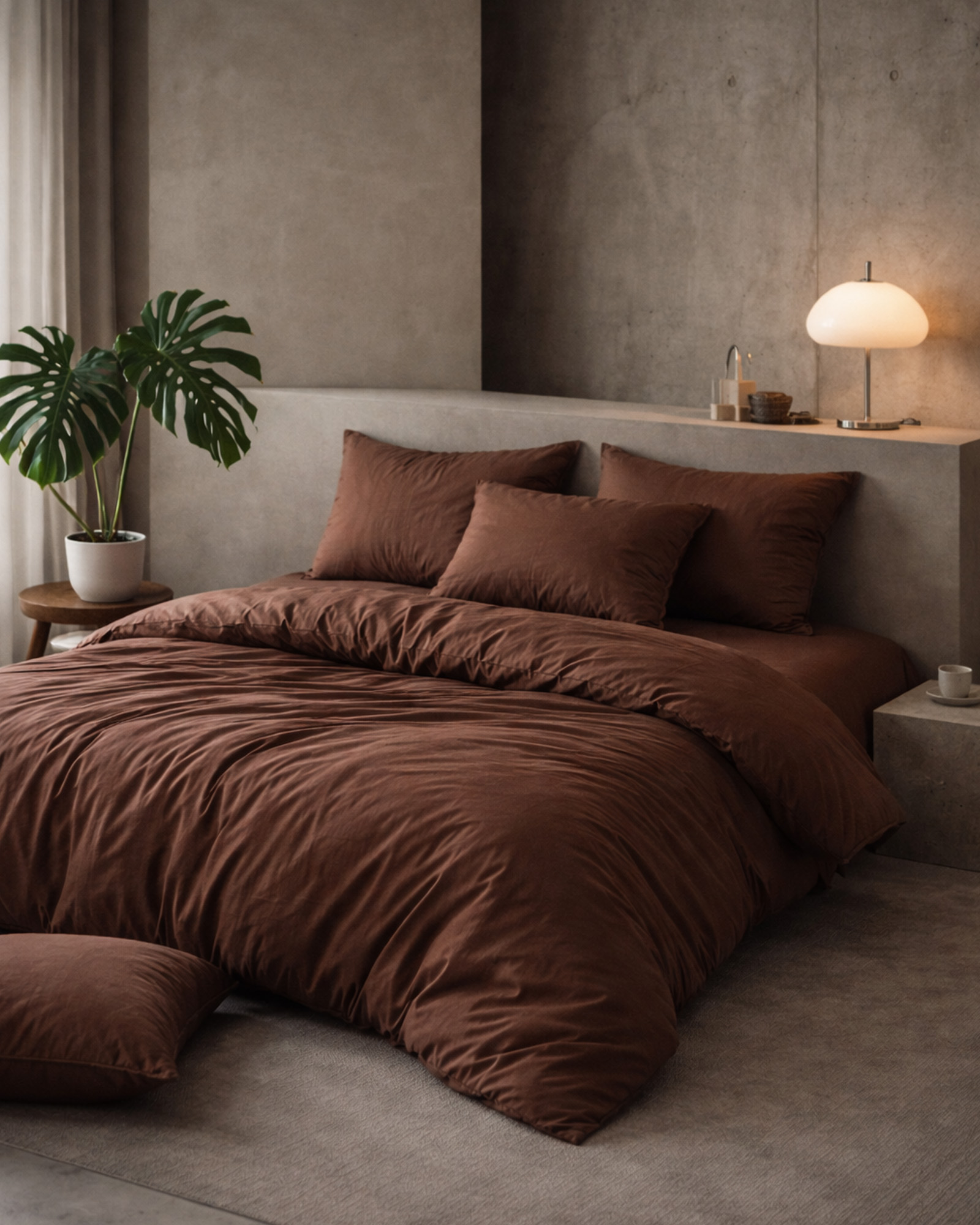 Dekbedset SUPERSOFT SATEEN Tiramisu