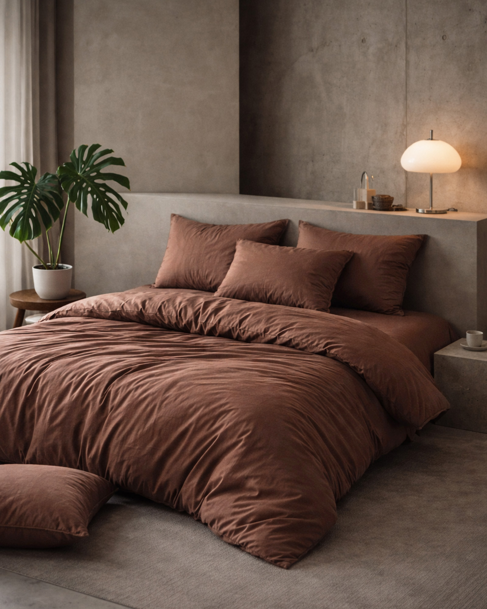 Dekbedset SUPERSOFT SATEEN Tiramisu