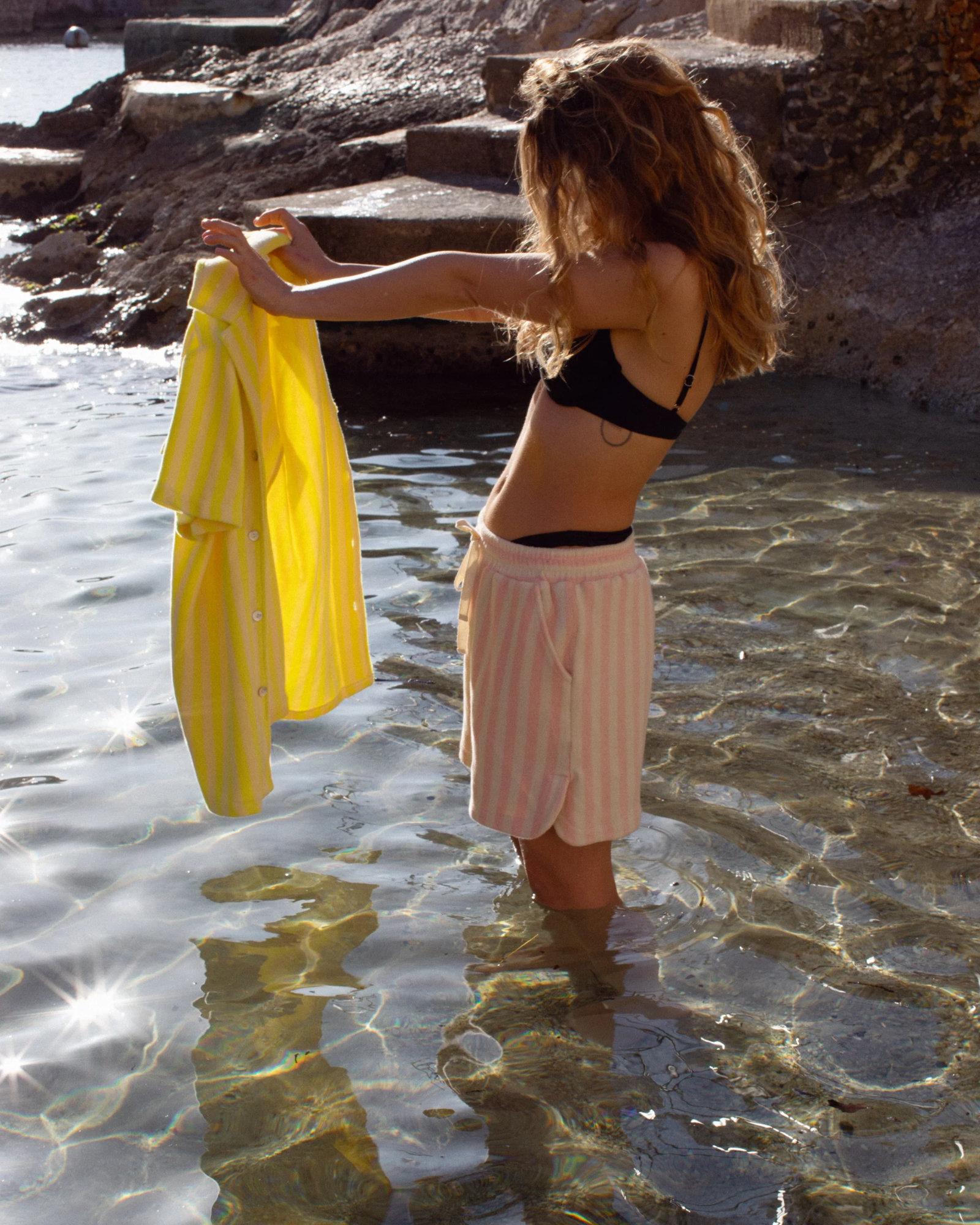 Shorts NARAM Tropical & Creme