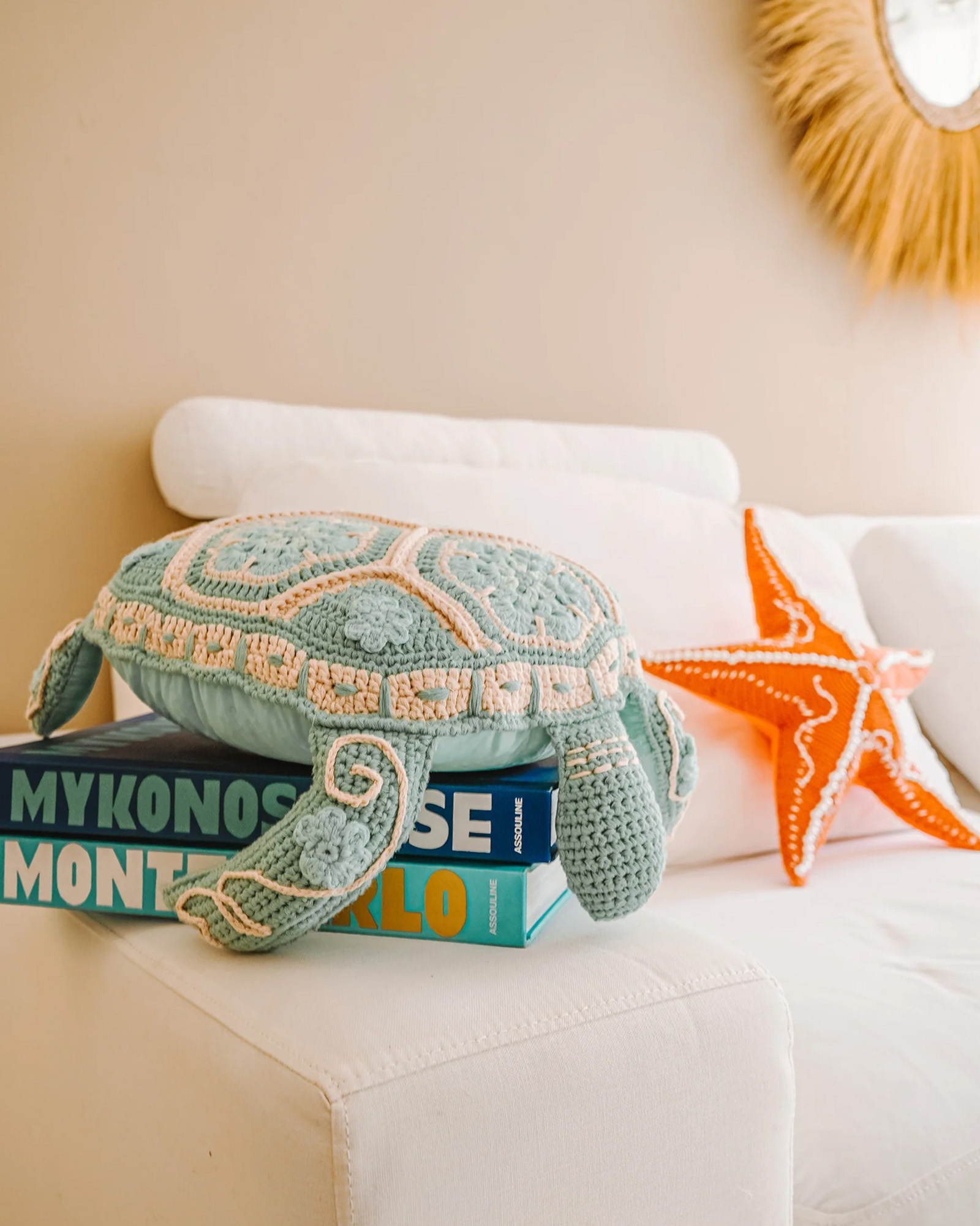 Kussen CROCHET Tortue