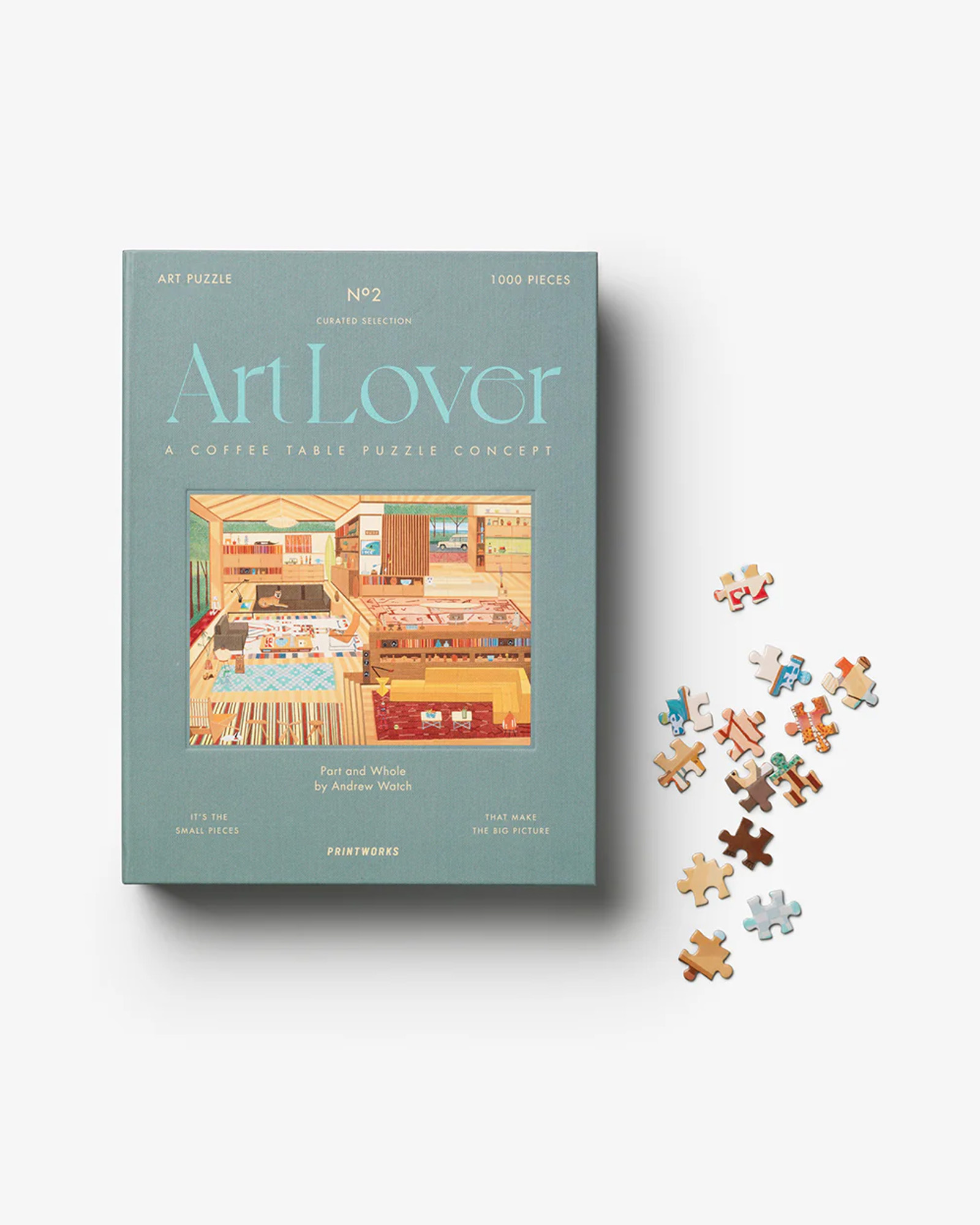 ART LOVER BOOK PUZZLE Part and whole