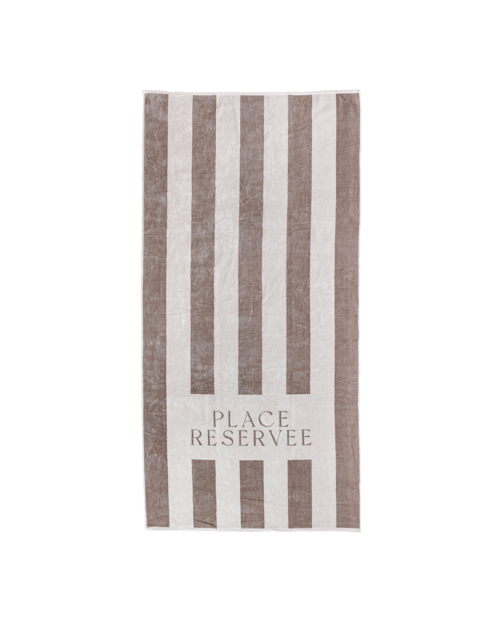 Place Reservee - Beach towel PLACE RESERVEE Sand - 100x200 cm Classic - Sand
