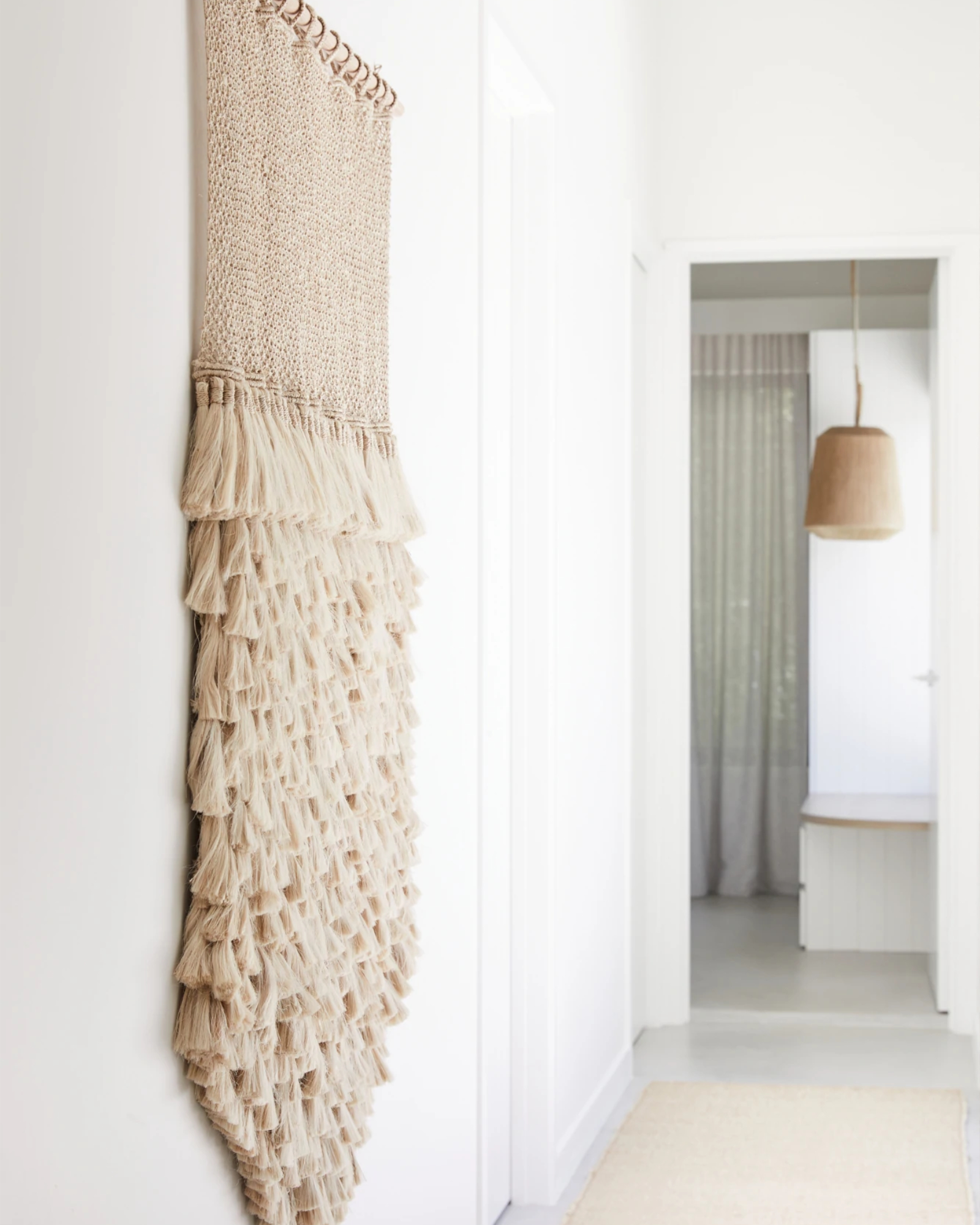 The Dharma Door - JUMBO WALL HANGING - 100x145 cm - Natural