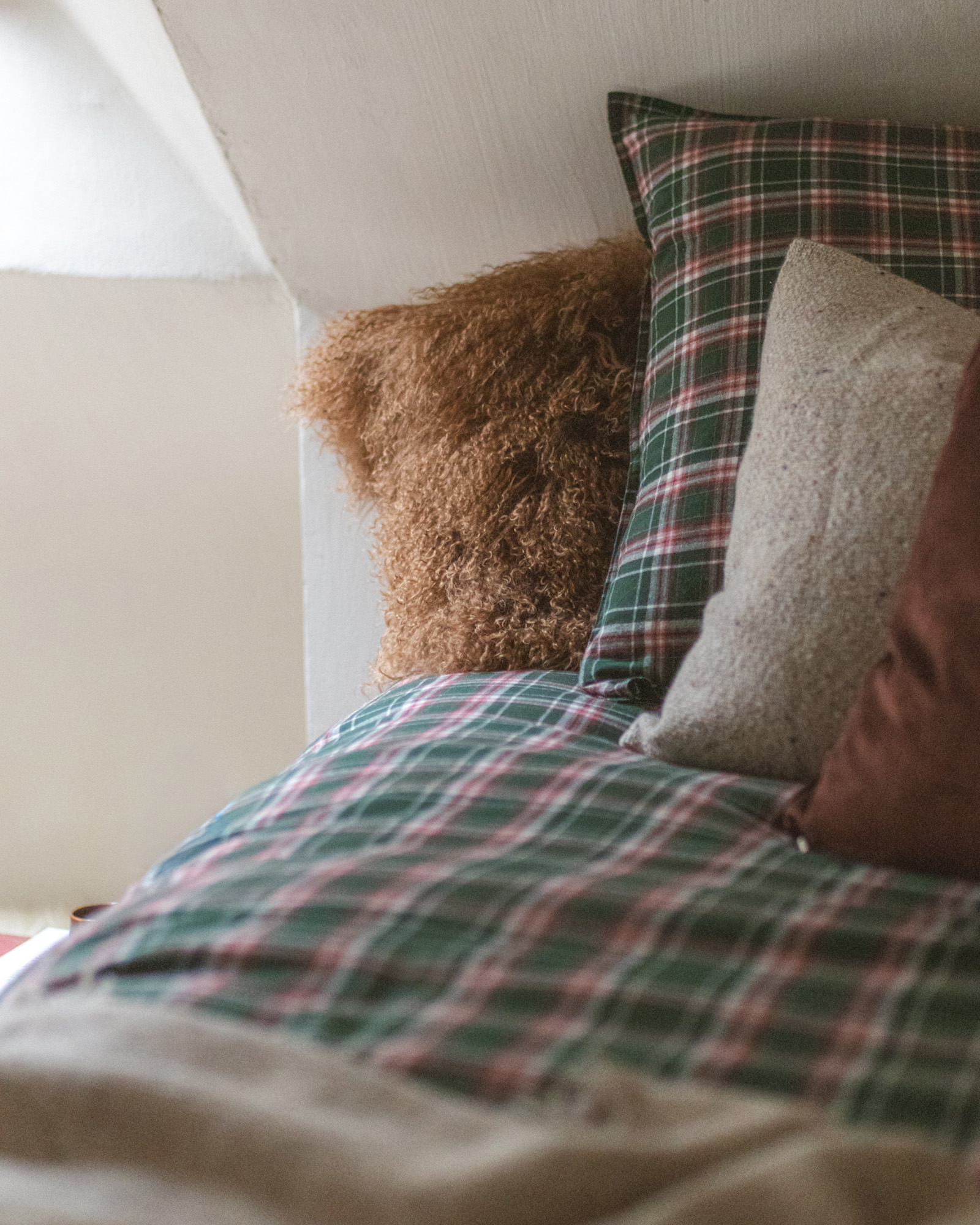 Dekbedset TARTAN FLANEL Dark Green