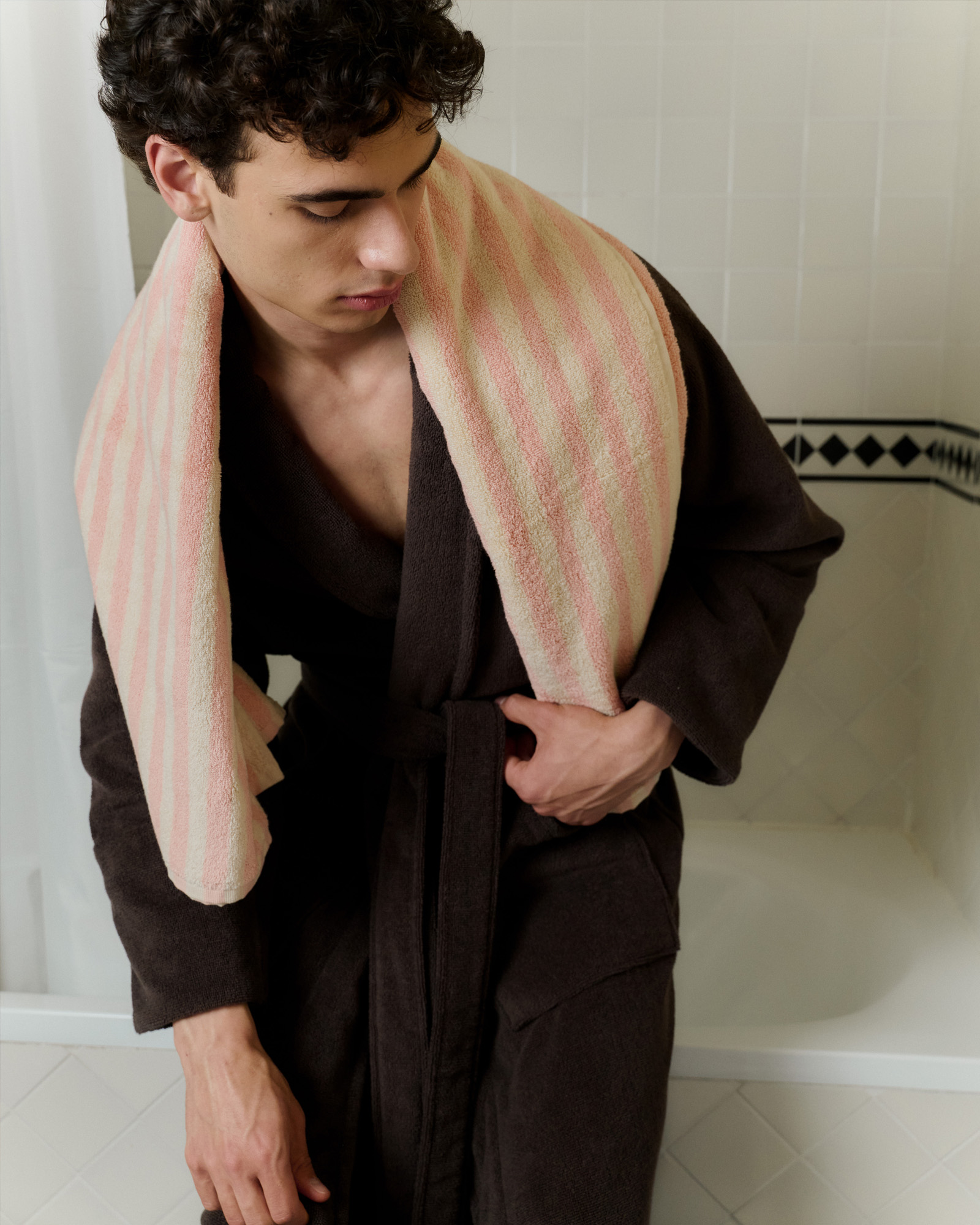 Bathrobe NARAM Coffee