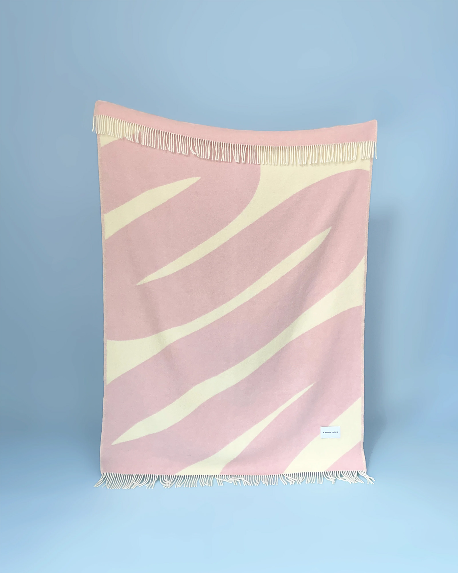 Plaid SWIRL Butter Yellow/Pink