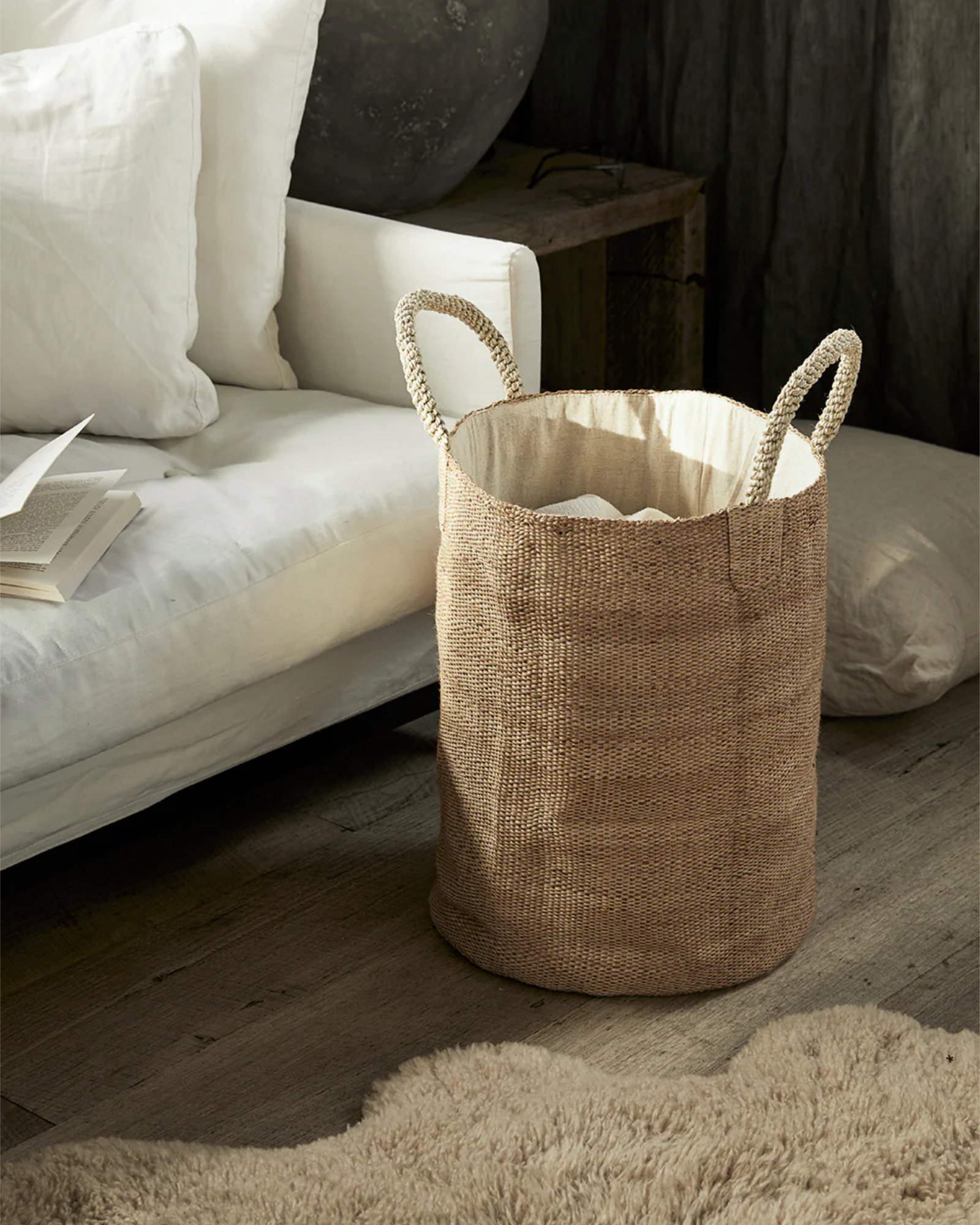 The Dharma Door - Laundry basket BODA Natural - LA - Natural