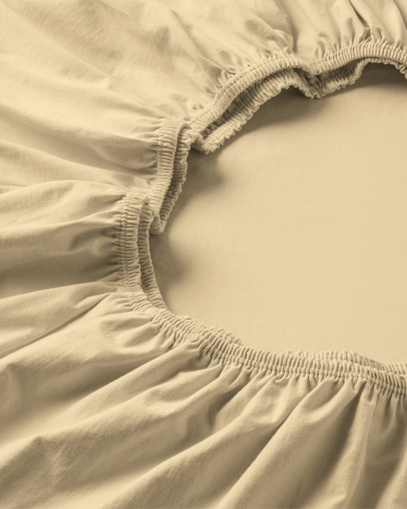 Hoeslaken JERSEY Natur