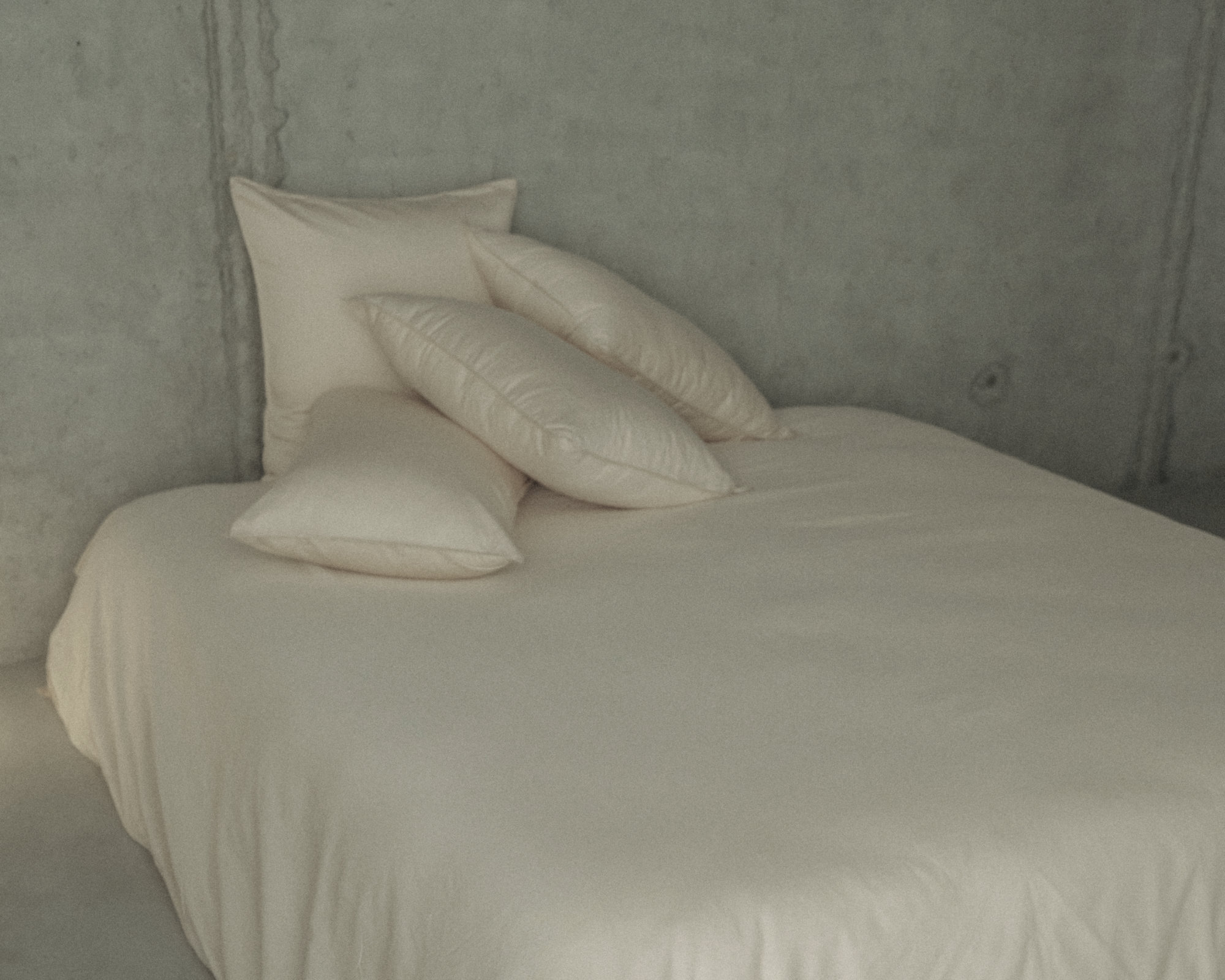 MARIE-MARIE - Bed linen set SLEEPY SATEEN Oatmeal - 140x220 cm + 1 sloop 65x65 cm - Oatmeal