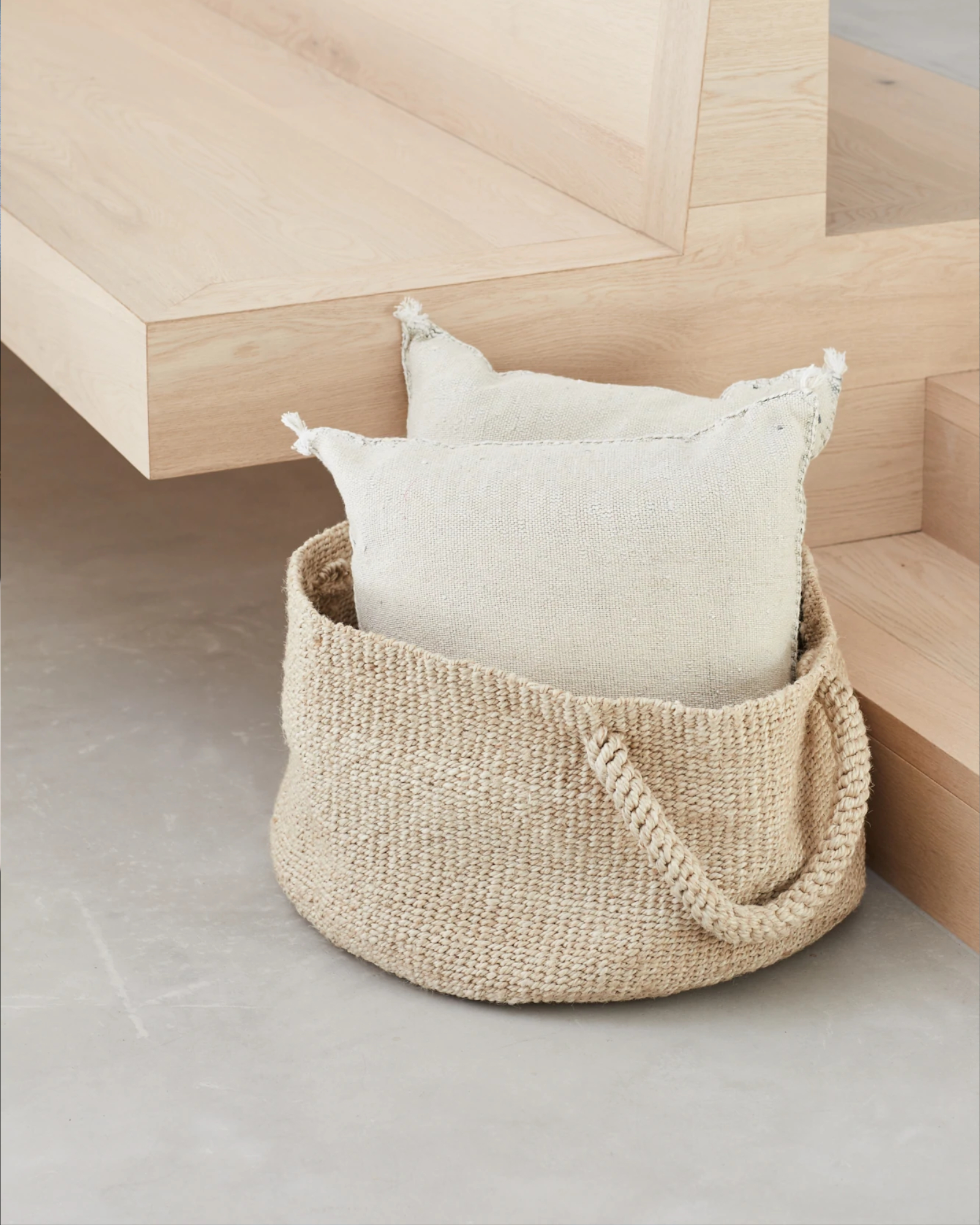 The Dharma Door - Laundry basket SEAFARER - SM - Natural