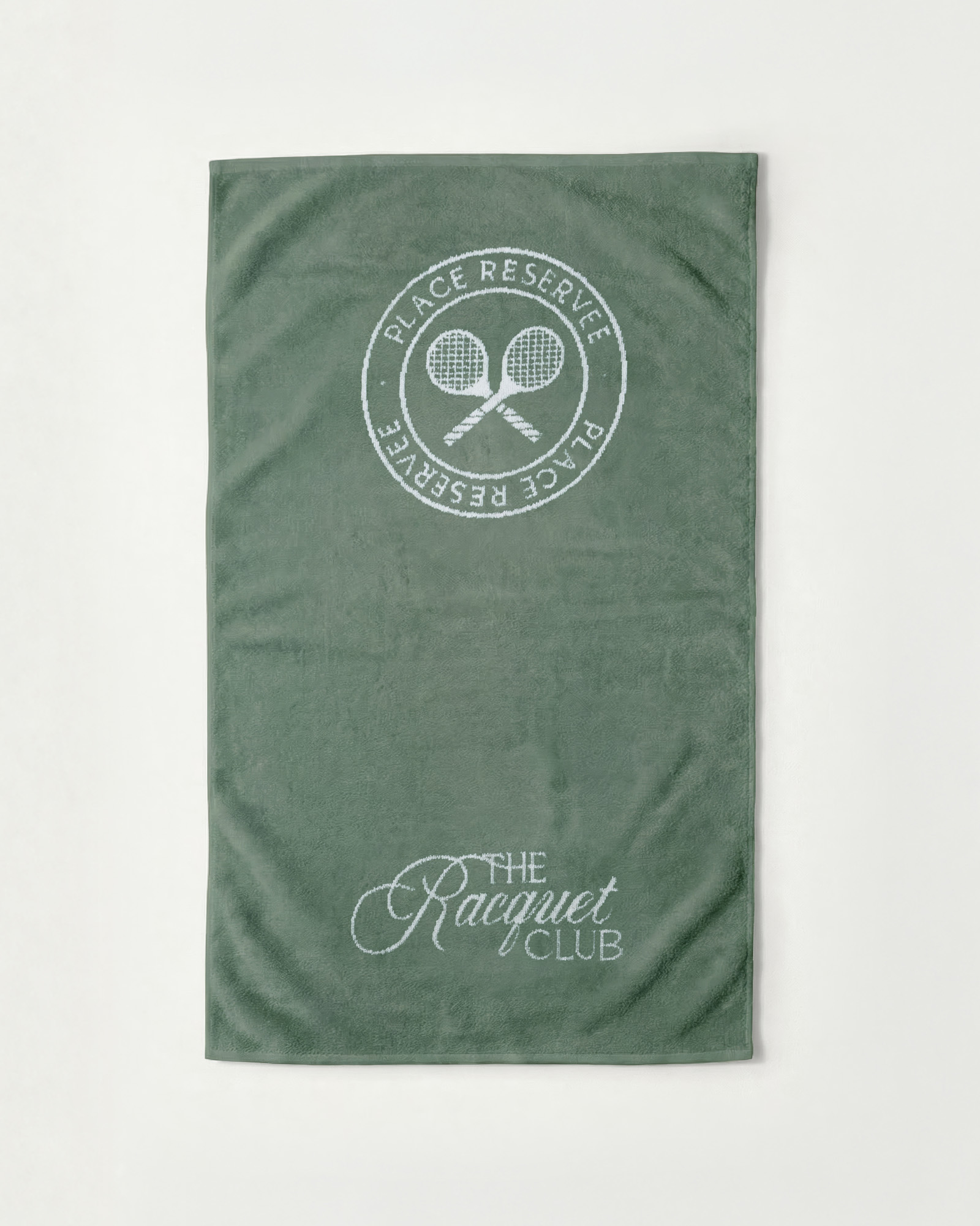 Sports towel RACQUET CLUB Eucalyptus
