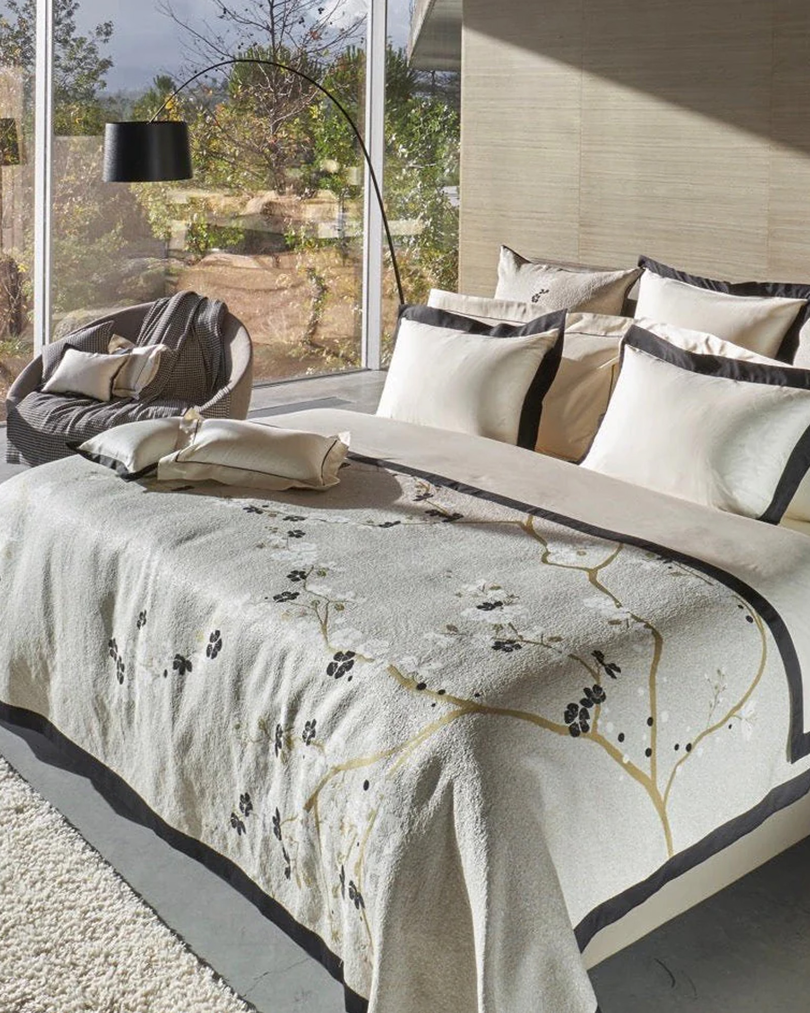 Bedsprei CERISIER Noir