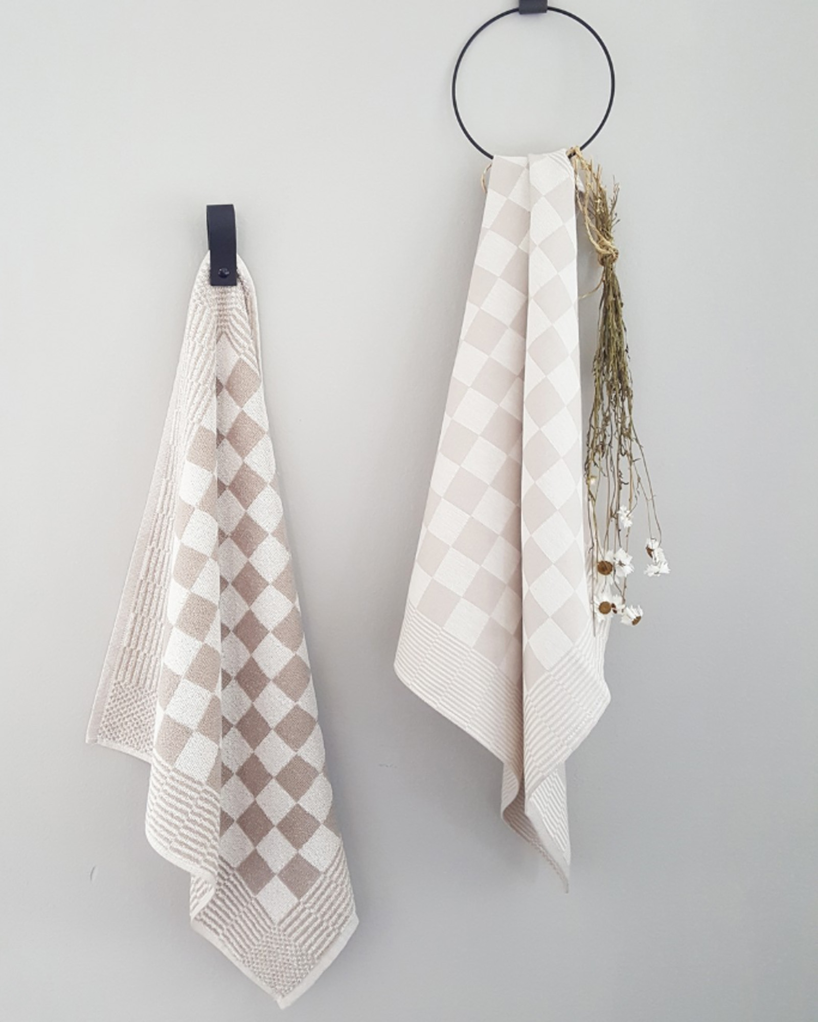 Torchon BARBECUE taupe